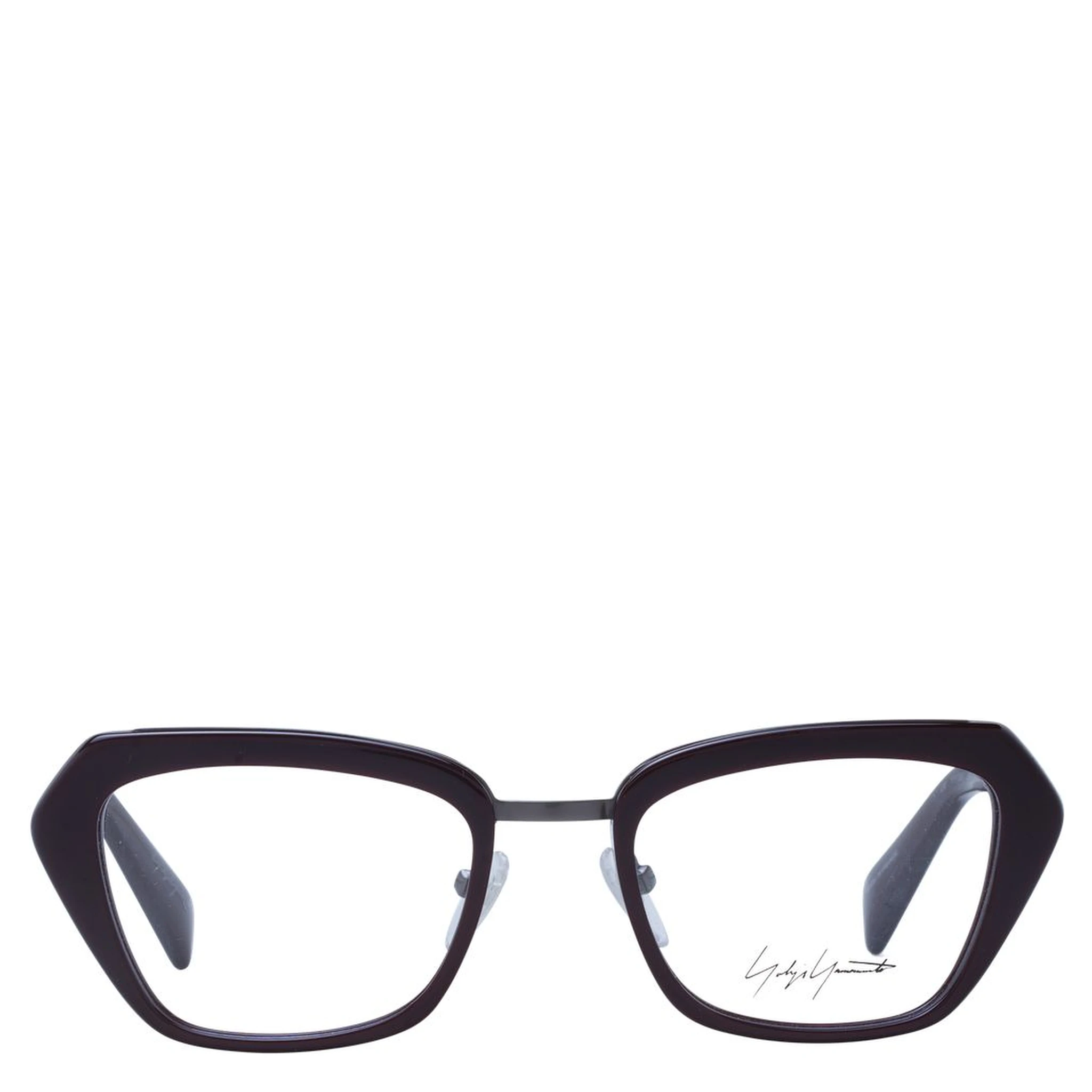 Burgundy Metal & Plastic Glasses (Frames)
