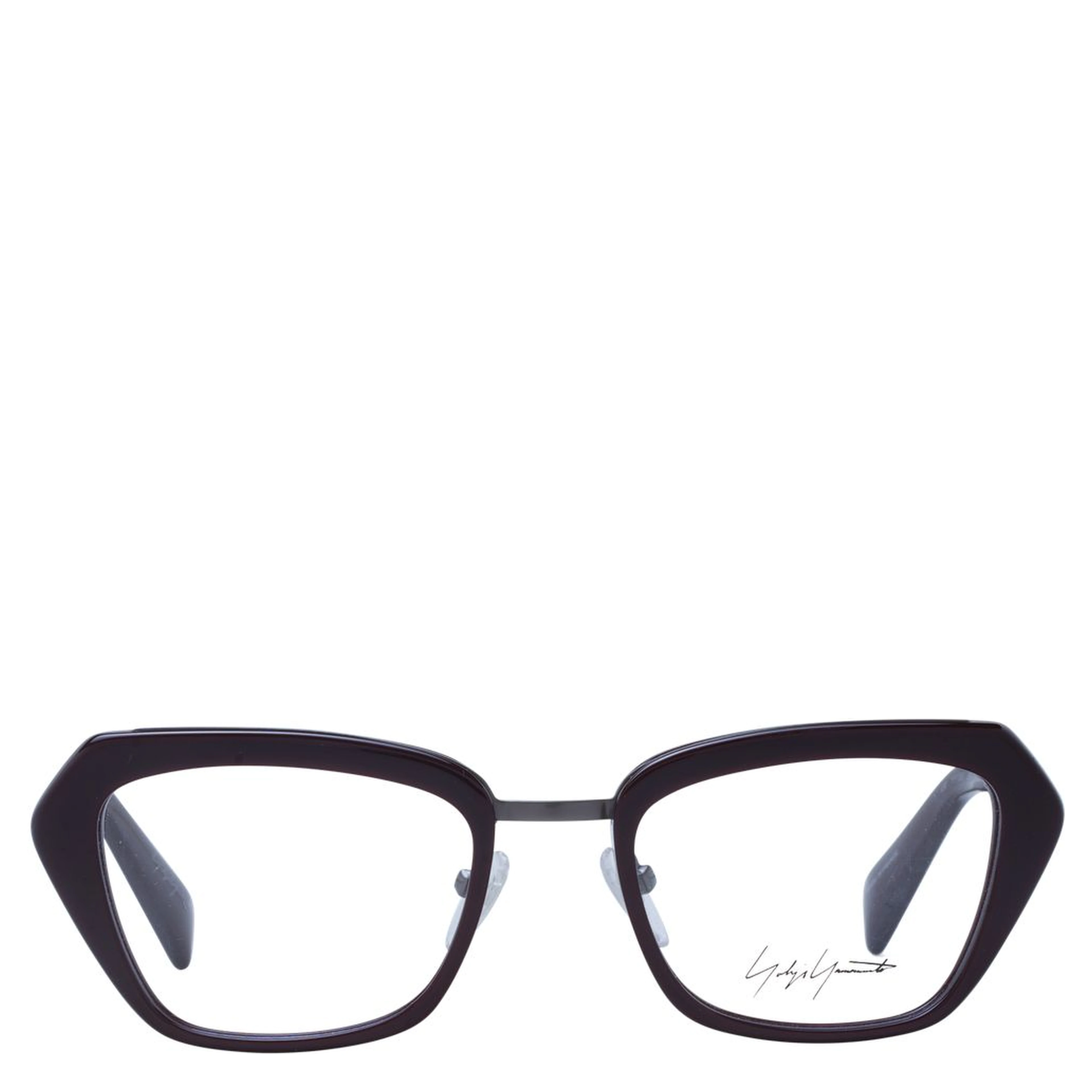 Burgundy Metal & Plastic Glasses (Frames)