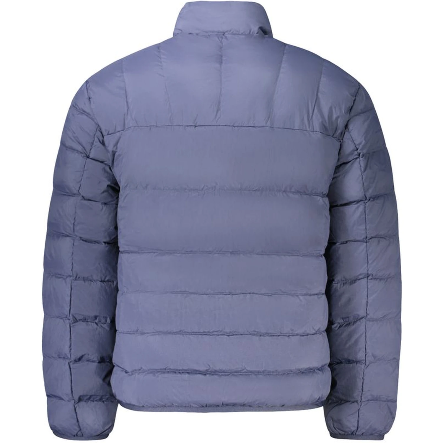 Blue Polyamide Men Jacket