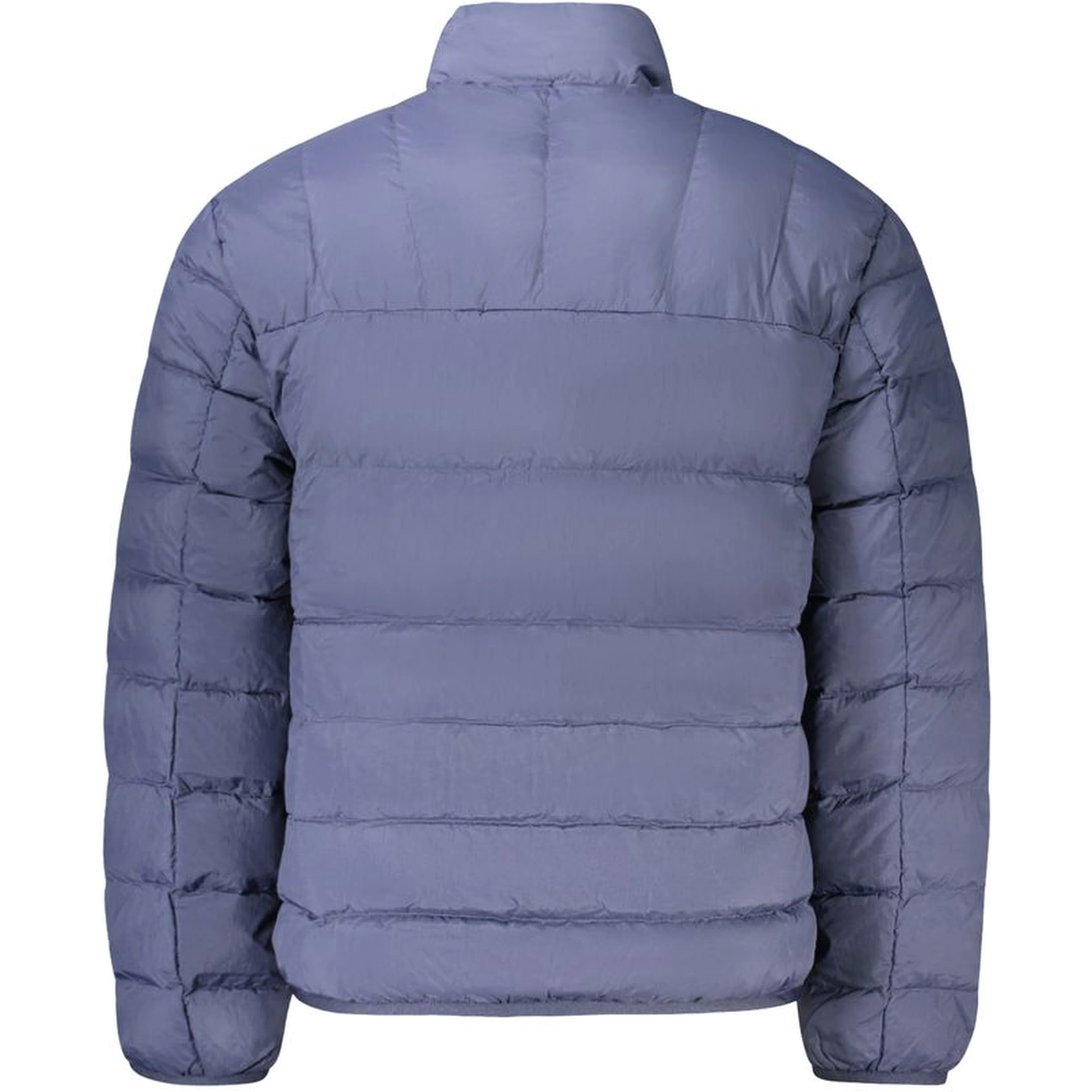 Blue Polyamide Men Jacket