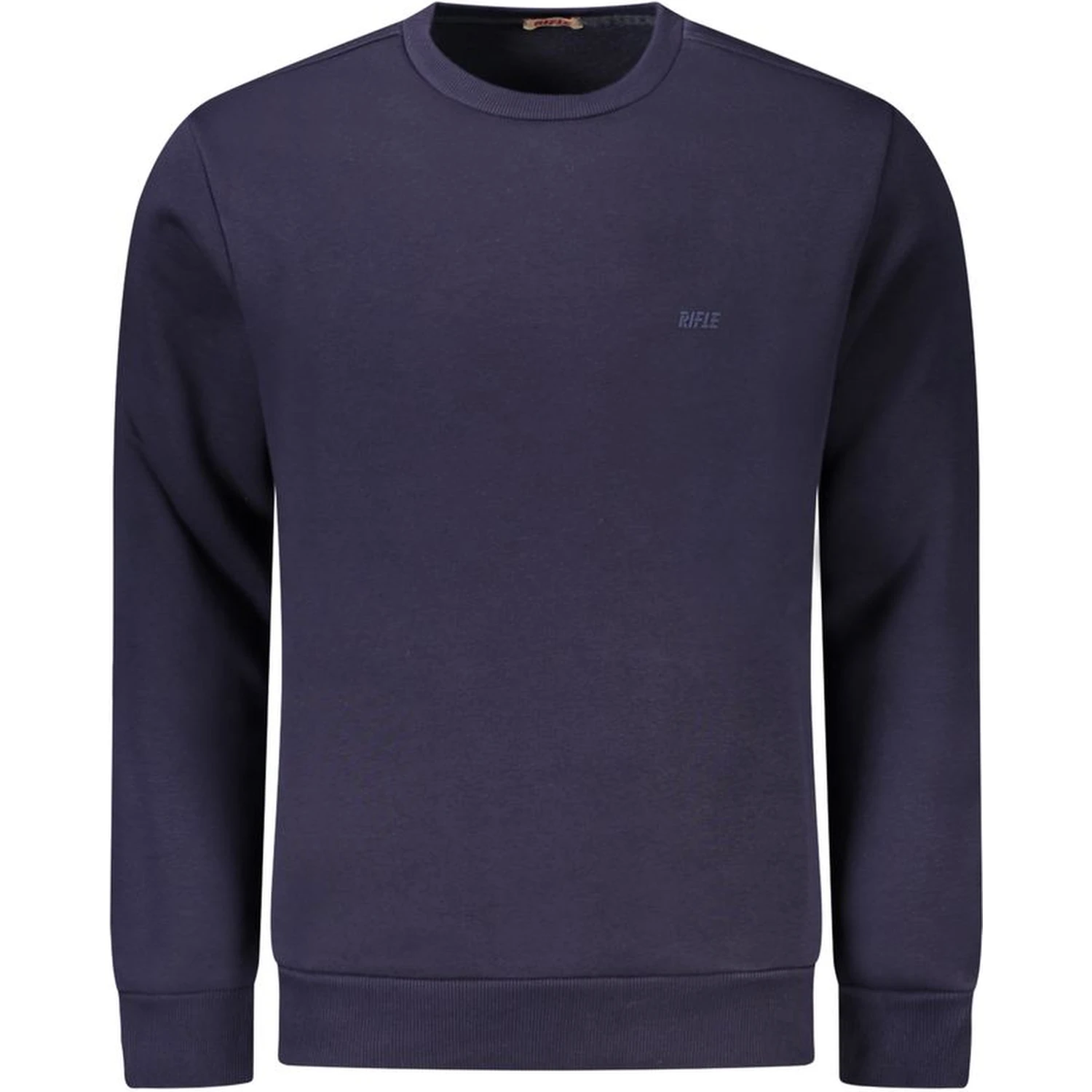 Blue Cotton Men Sweater