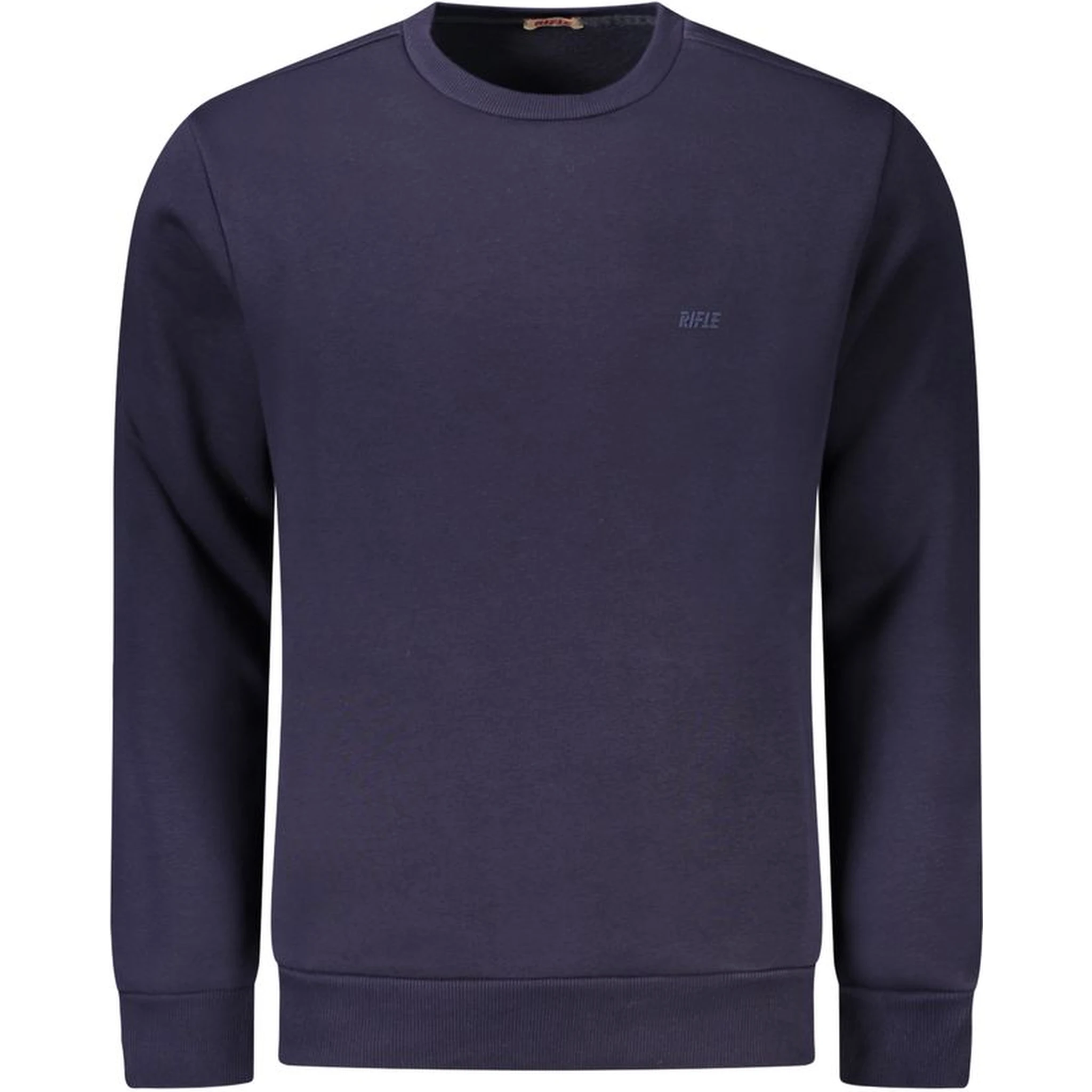Blue Cotton Men Sweater