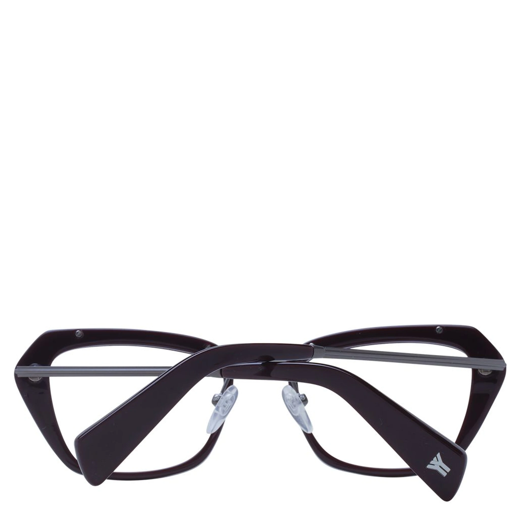 Burgundy Metal & Plastic Glasses (Frames)