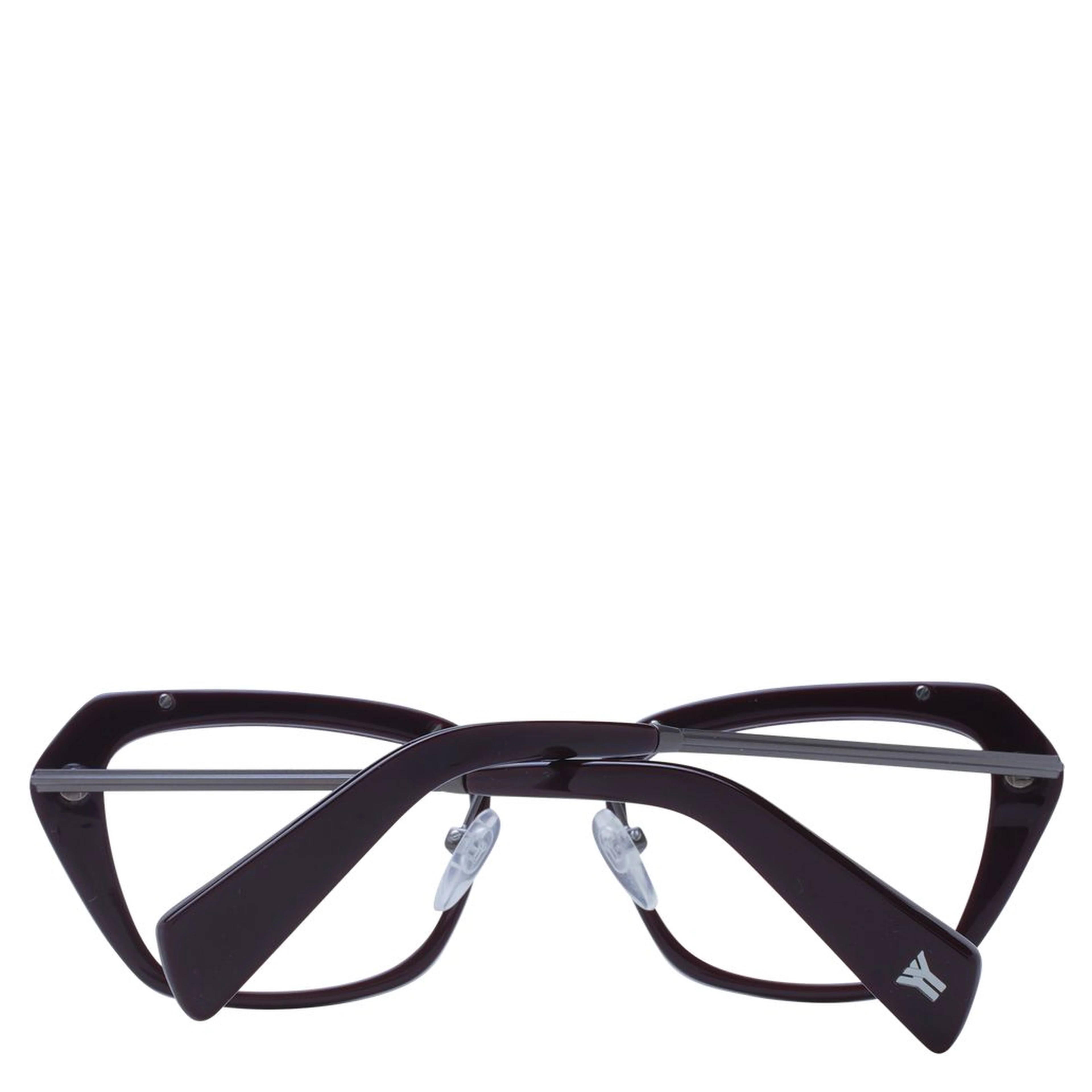 Burgundy Metal & Plastic Glasses (Frames)