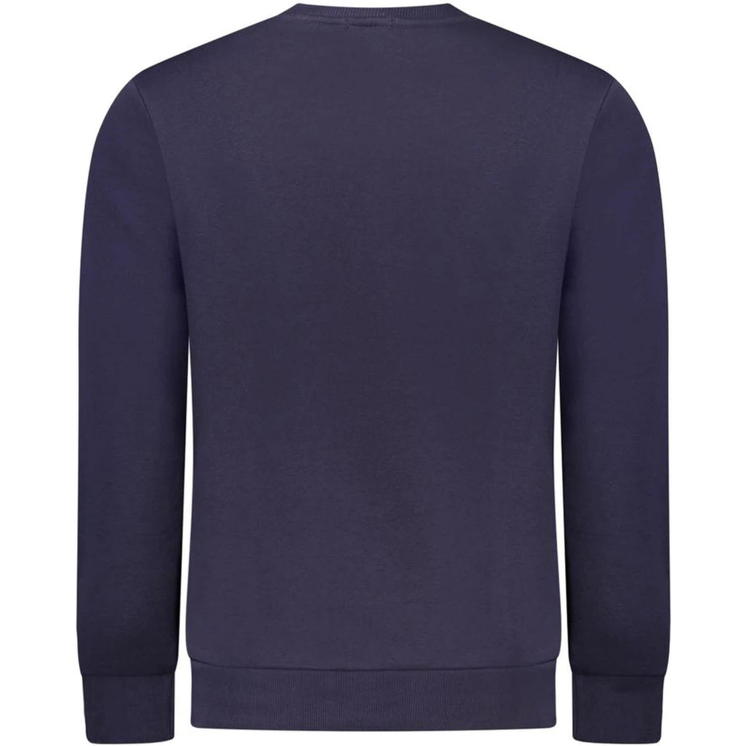 Blue Cotton Men Sweater