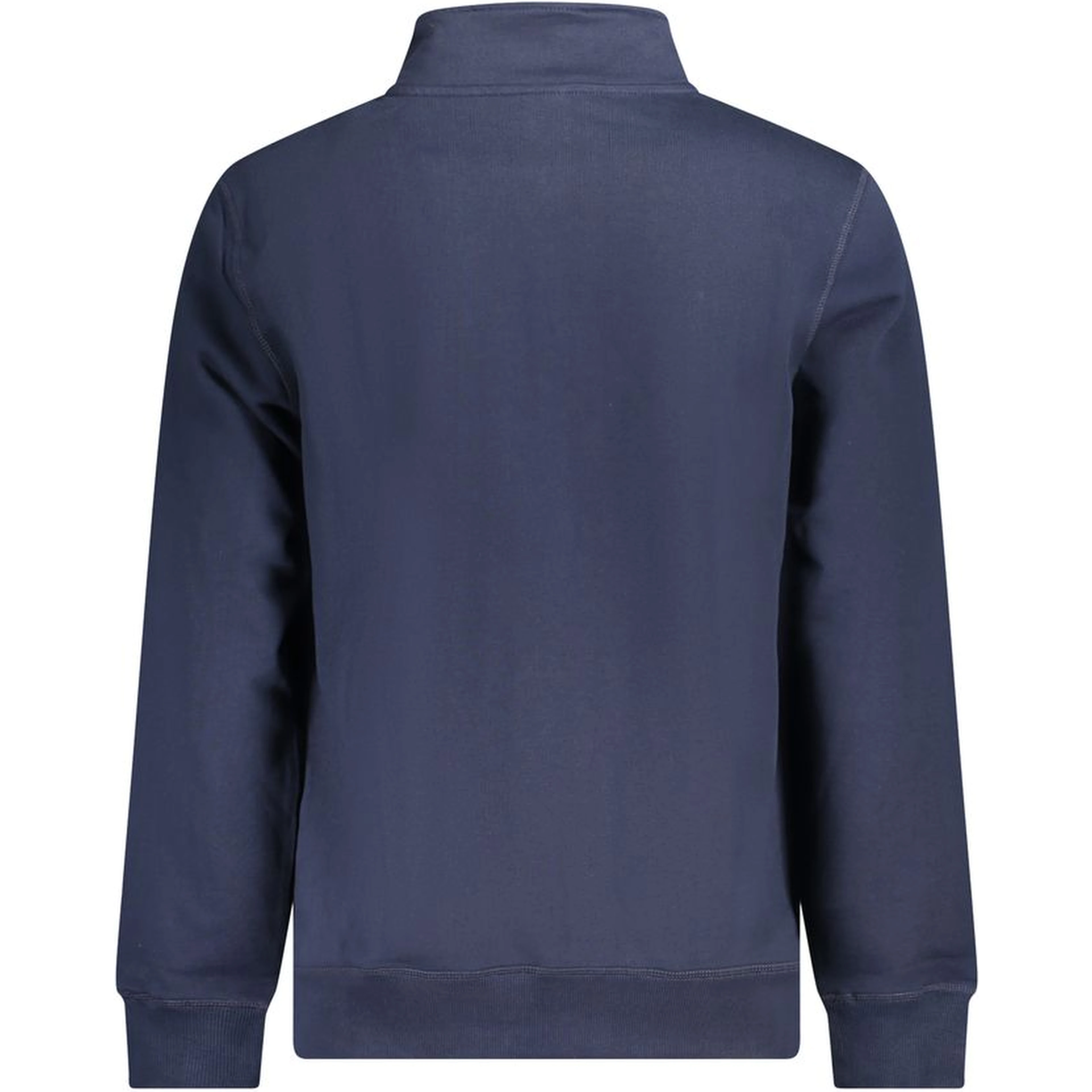 Blue Cotton Men Sweater