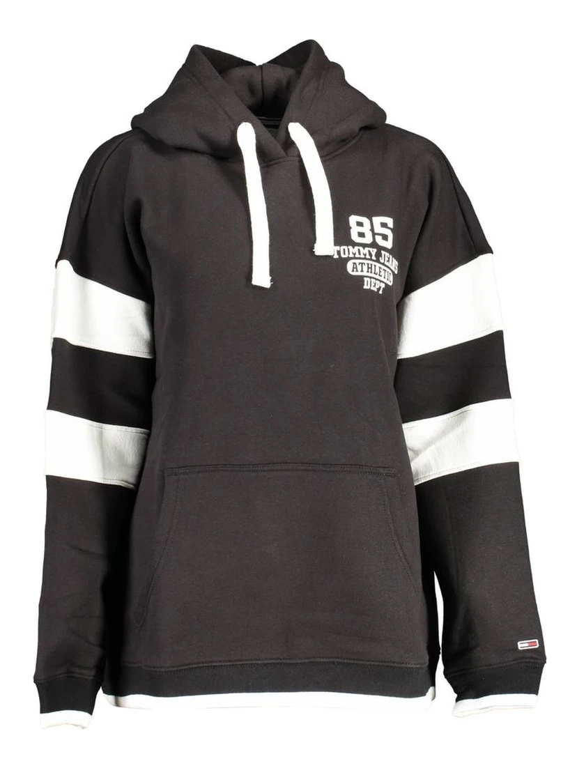 Black Cotton Women Sweater