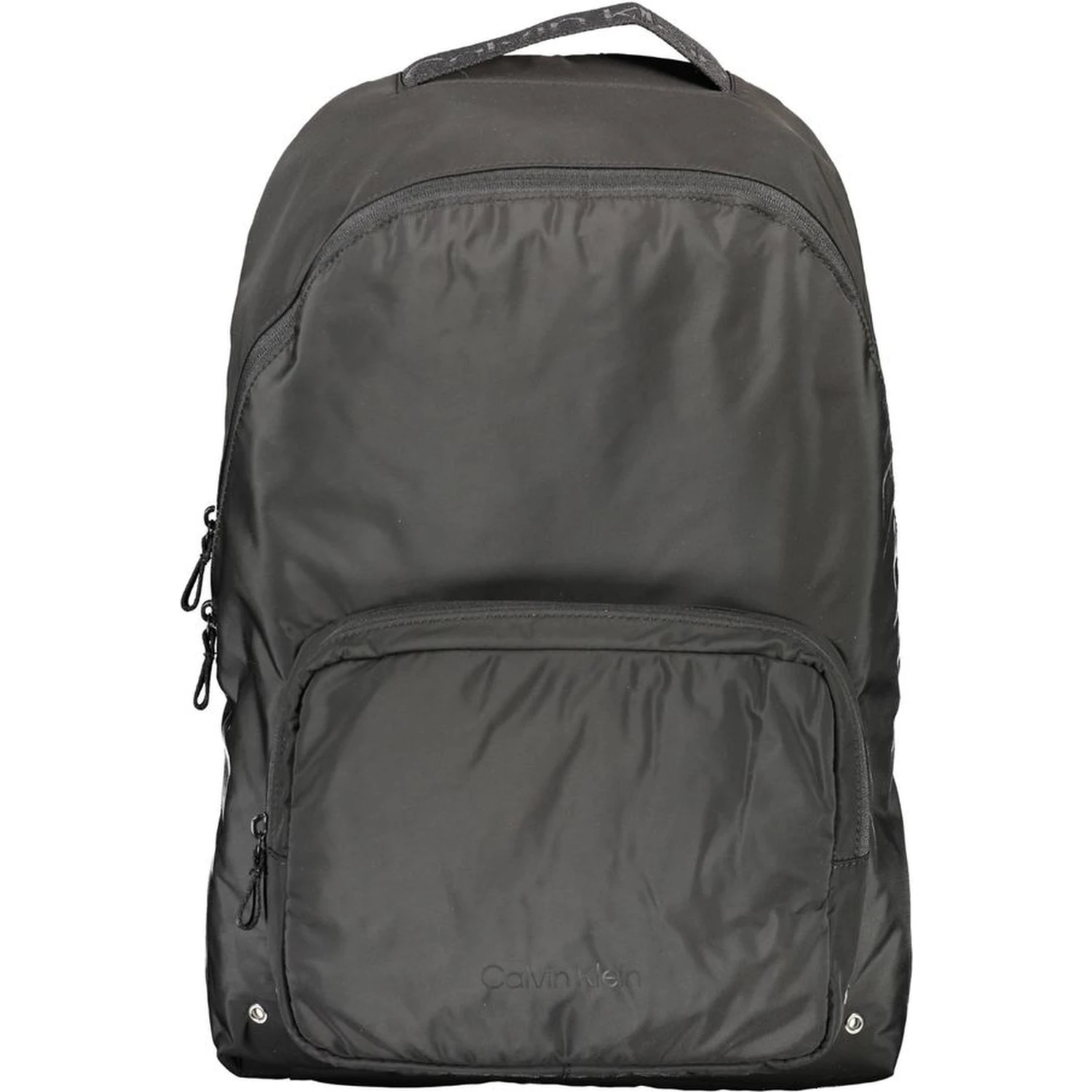 Black Polyester Backpack