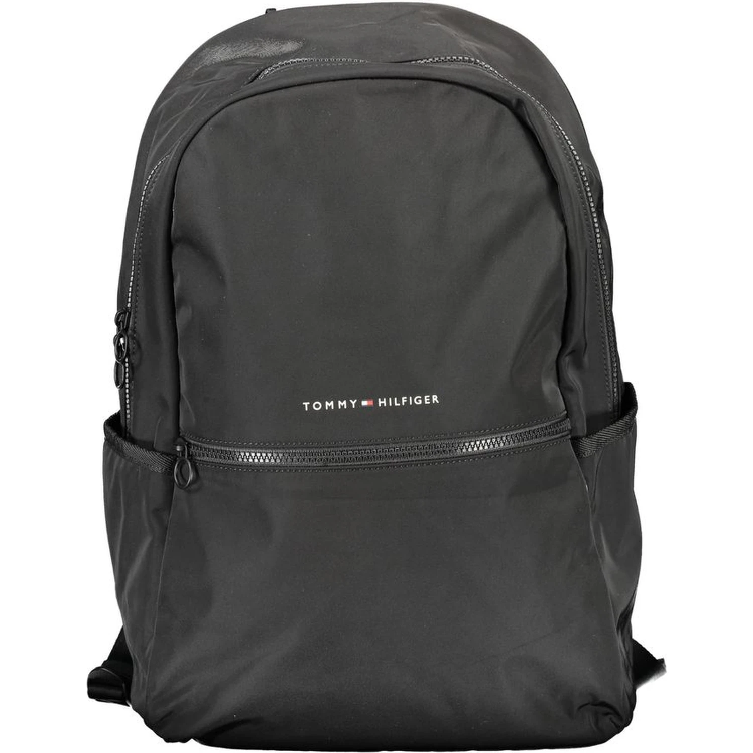 Black Polyester Backpack