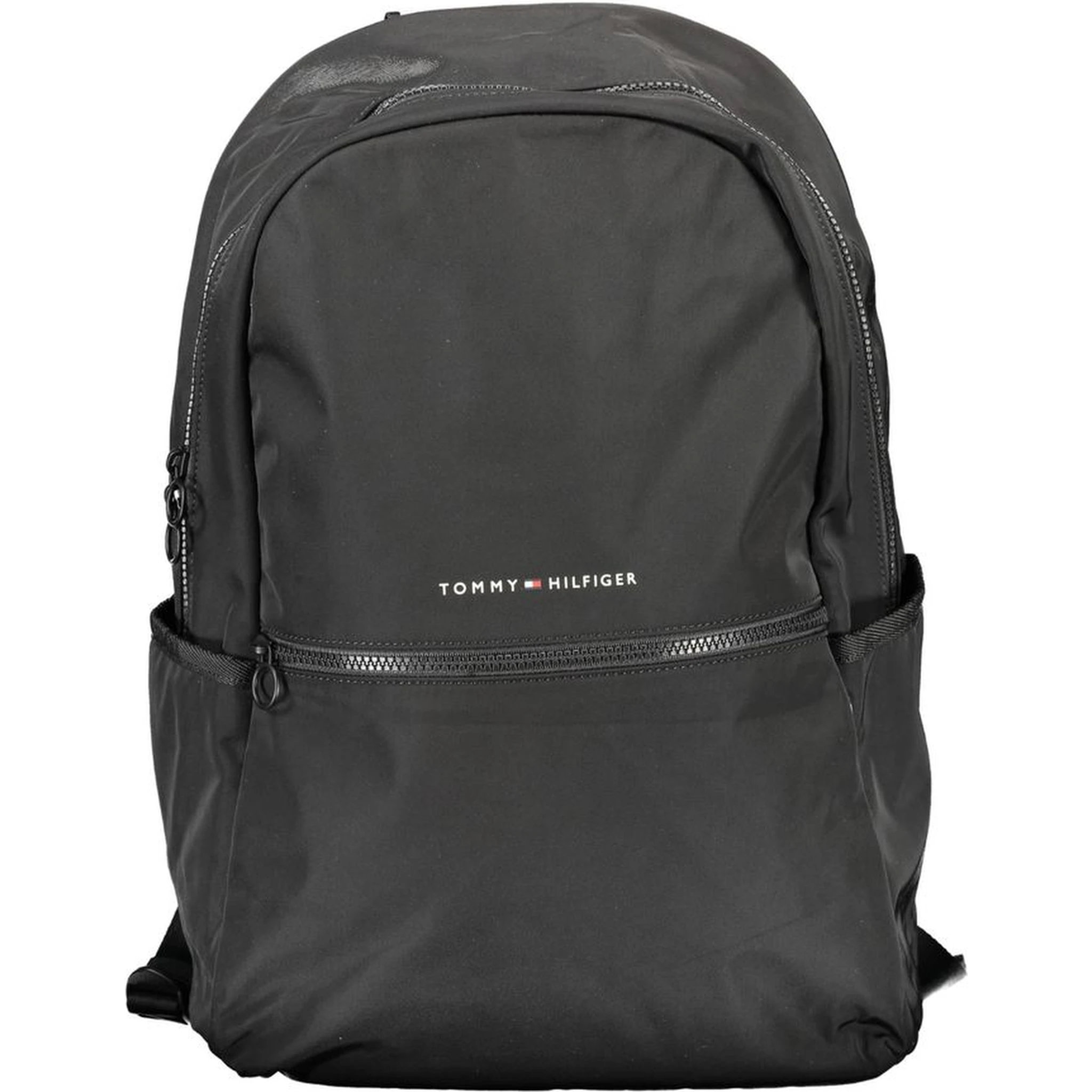 Black Polyester Backpack