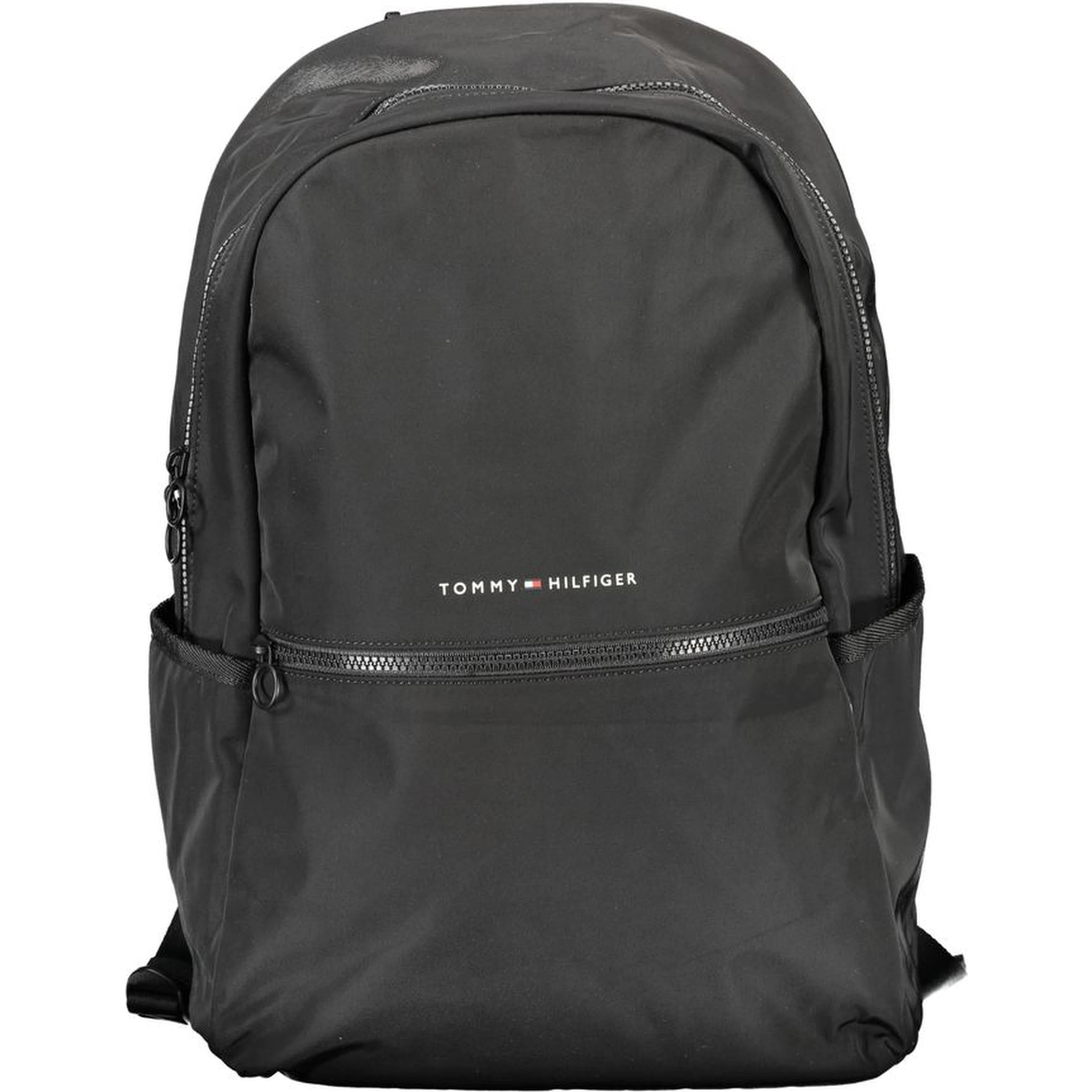 Black Polyester Backpack