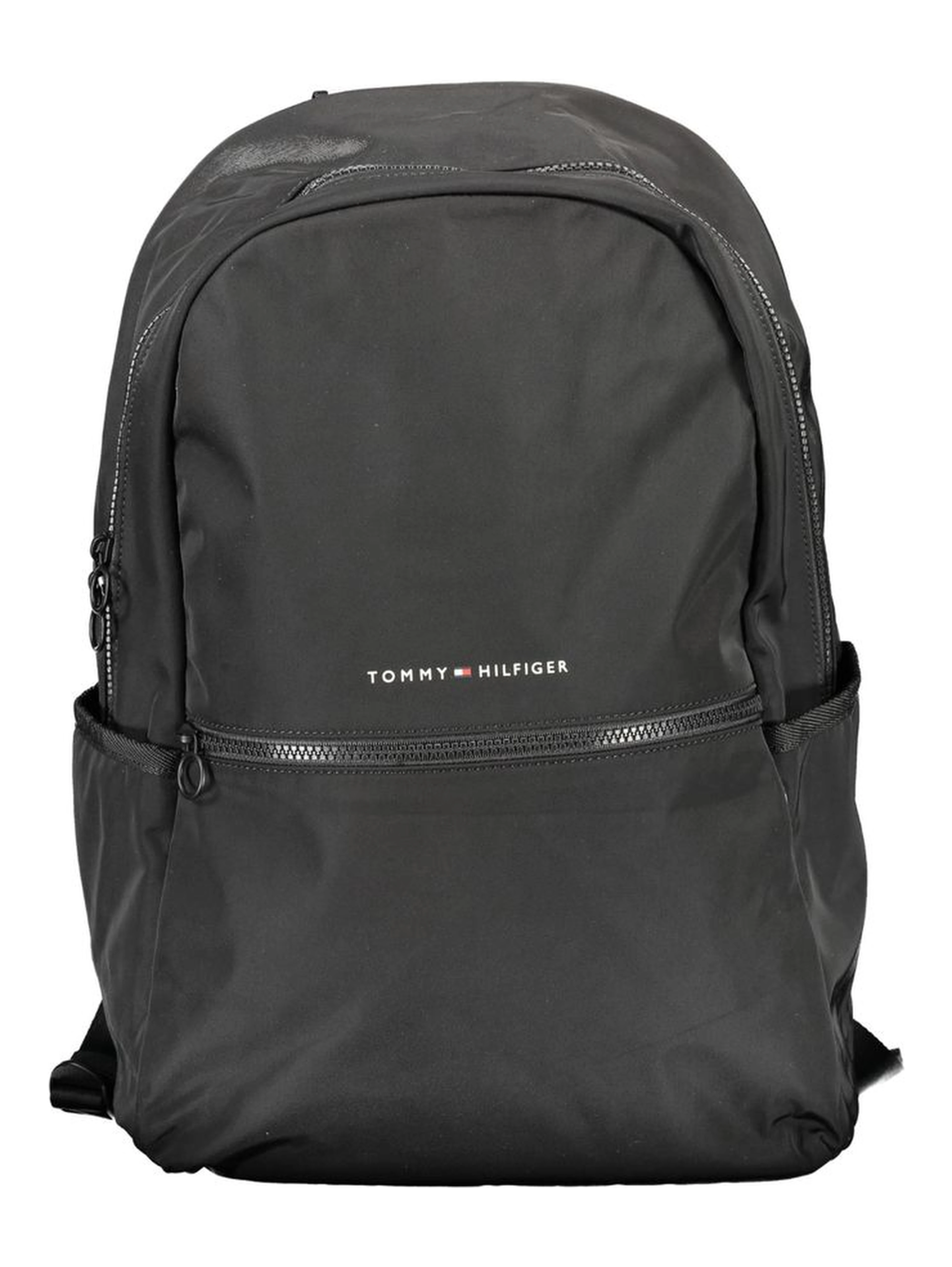 Black Polyester Backpack