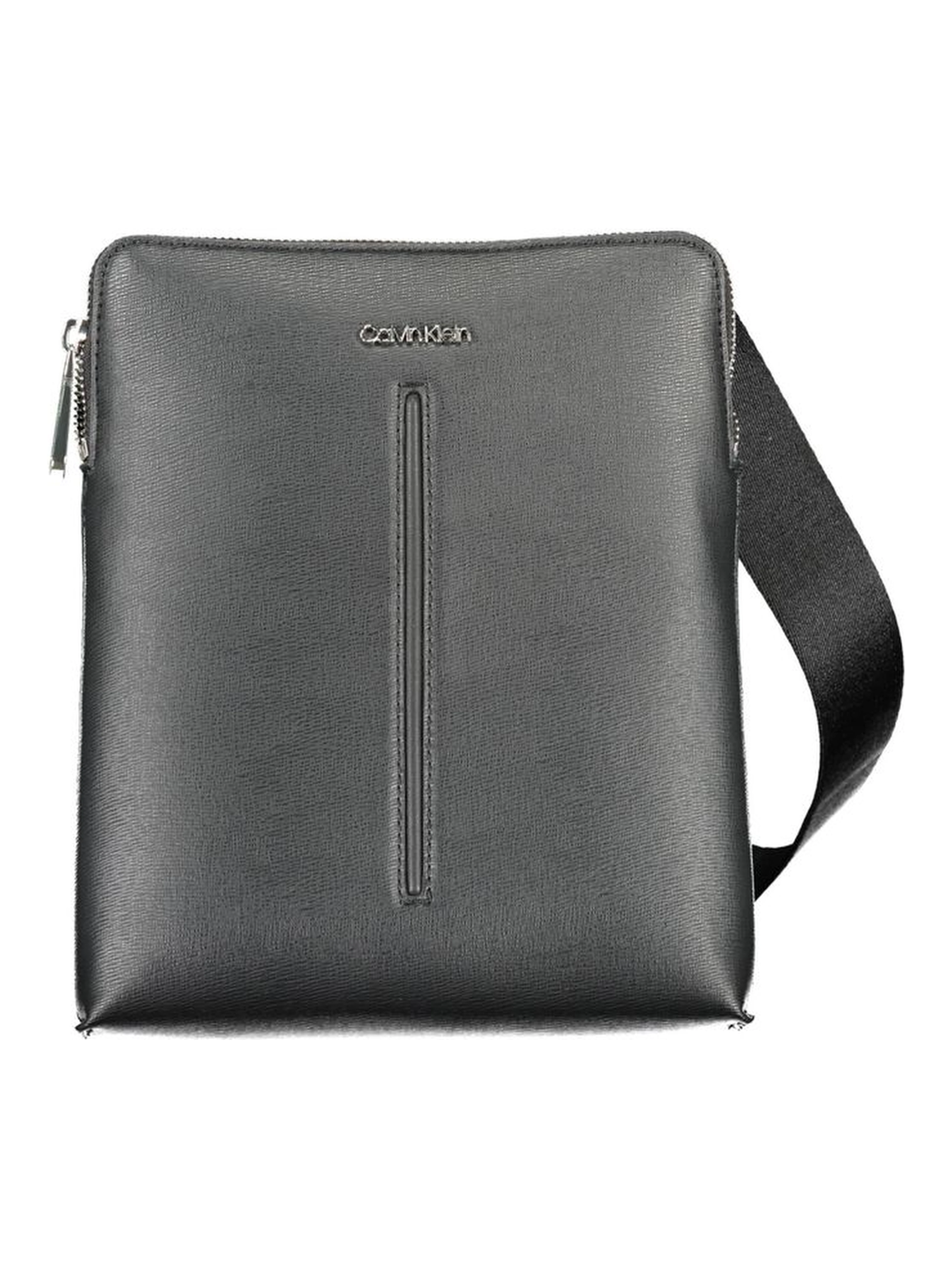Nero Polyester Men Shoulder Bag