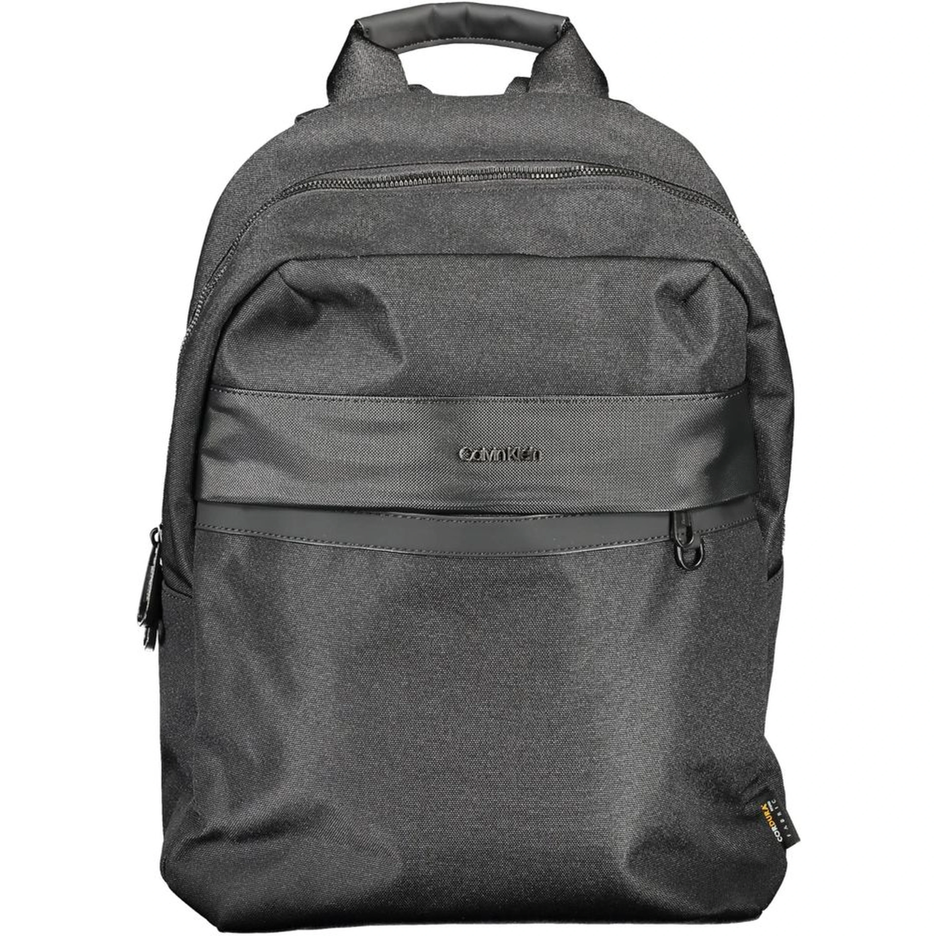 Black Polyester Backpack