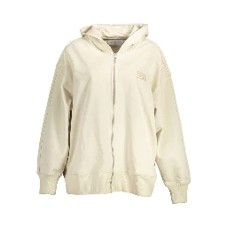 Beige Cotton Women Sweater