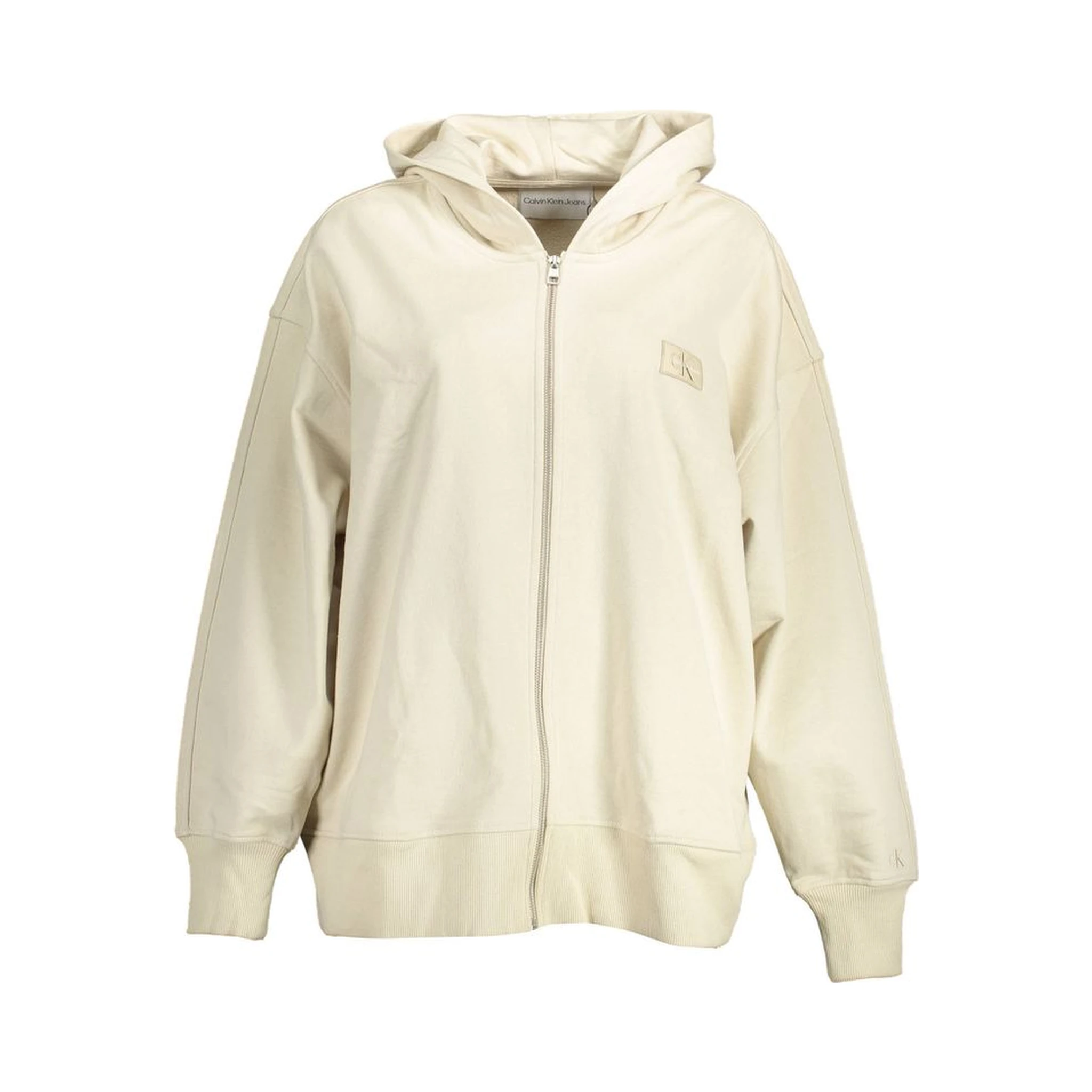 Beige Cotton Women Sweater