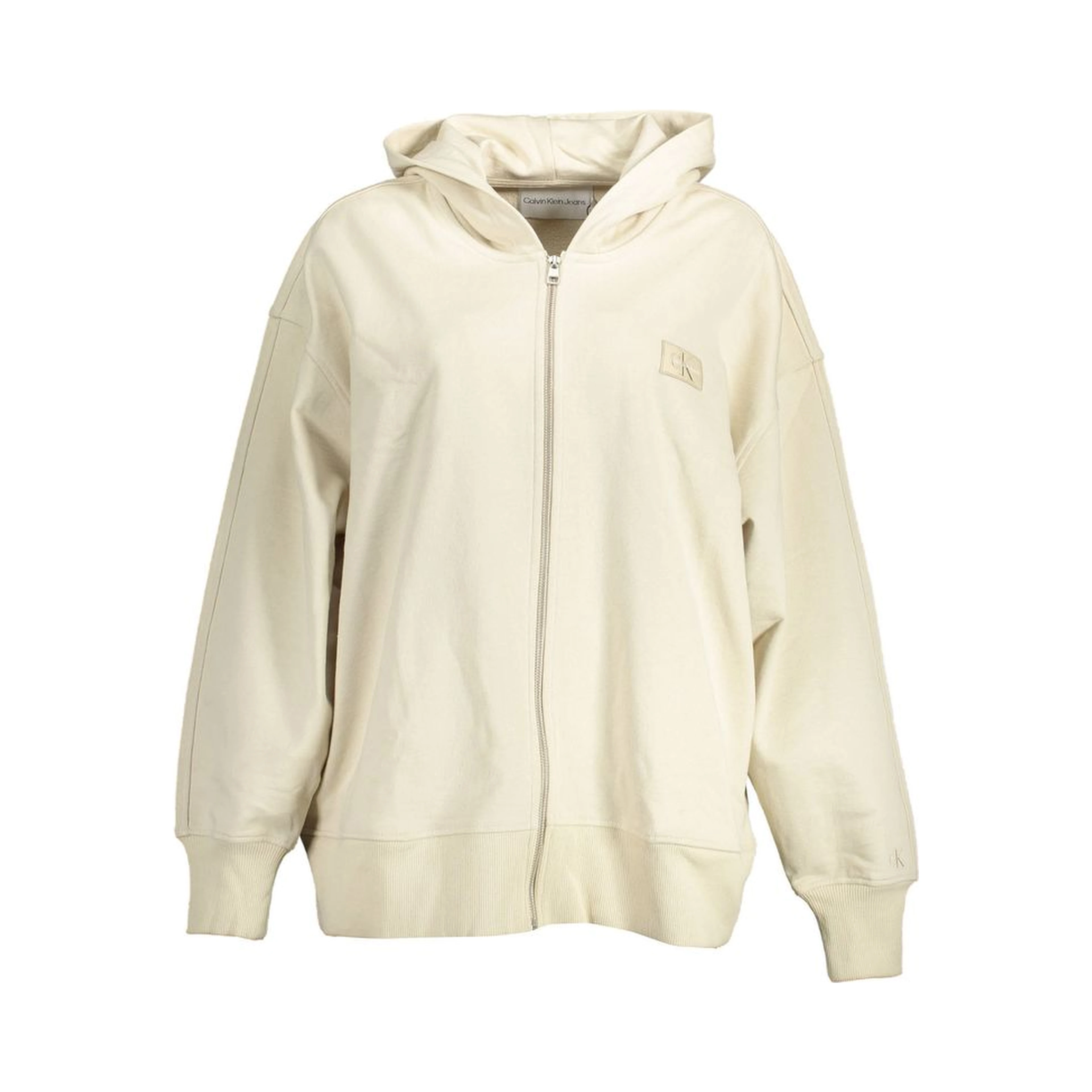 Beige Cotton Women Sweater