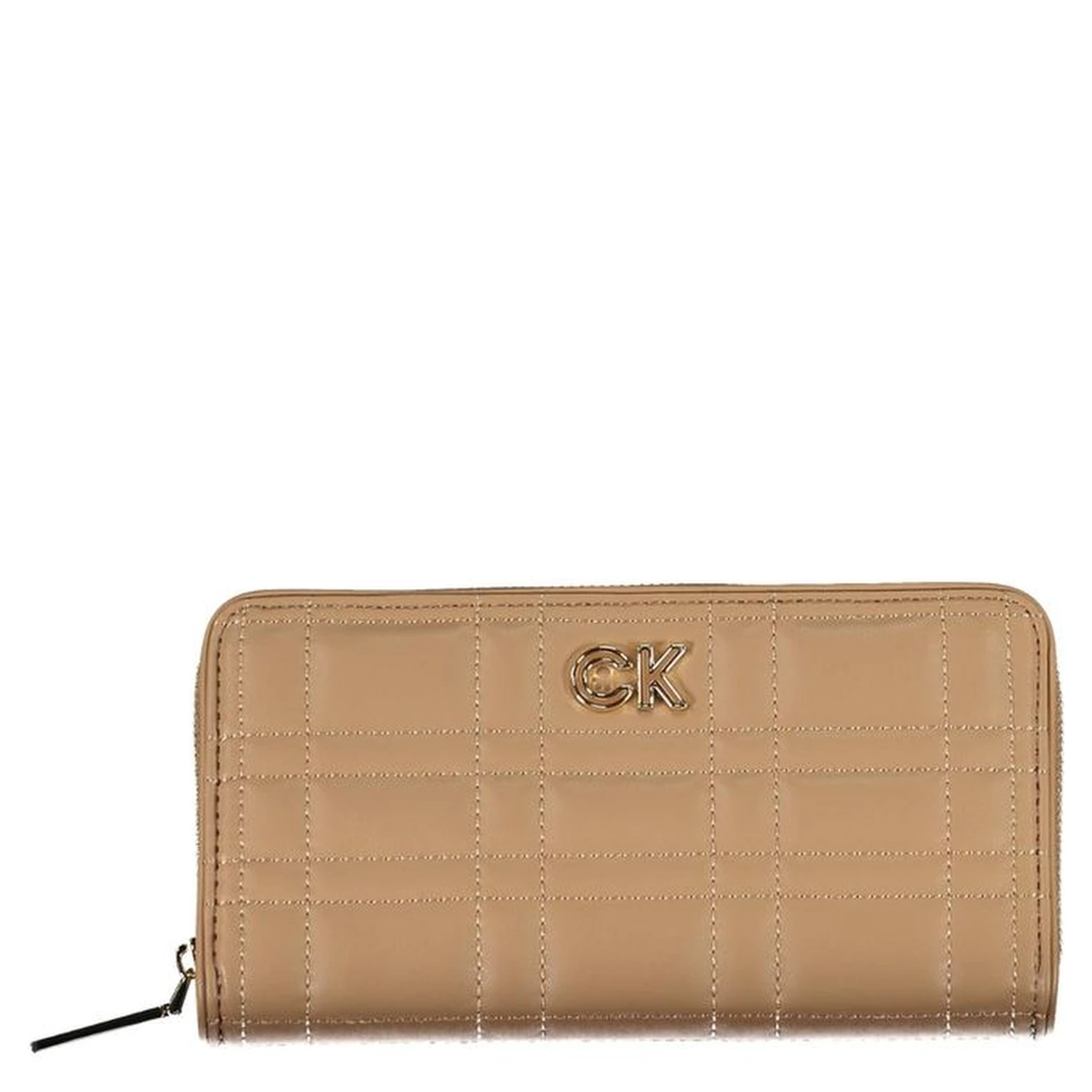 Beige Polyester Wallet