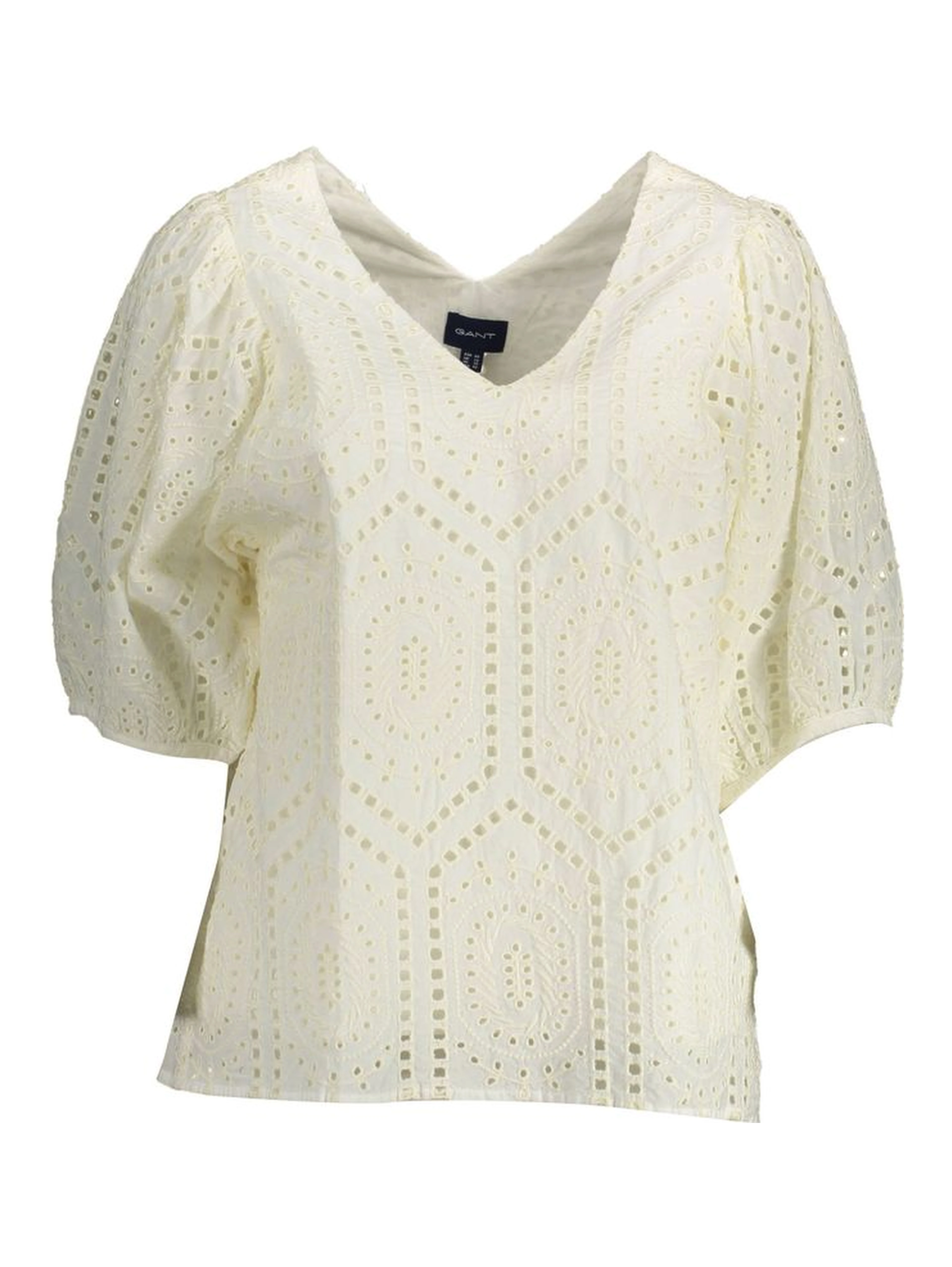 White Cotton Women T-Shirt