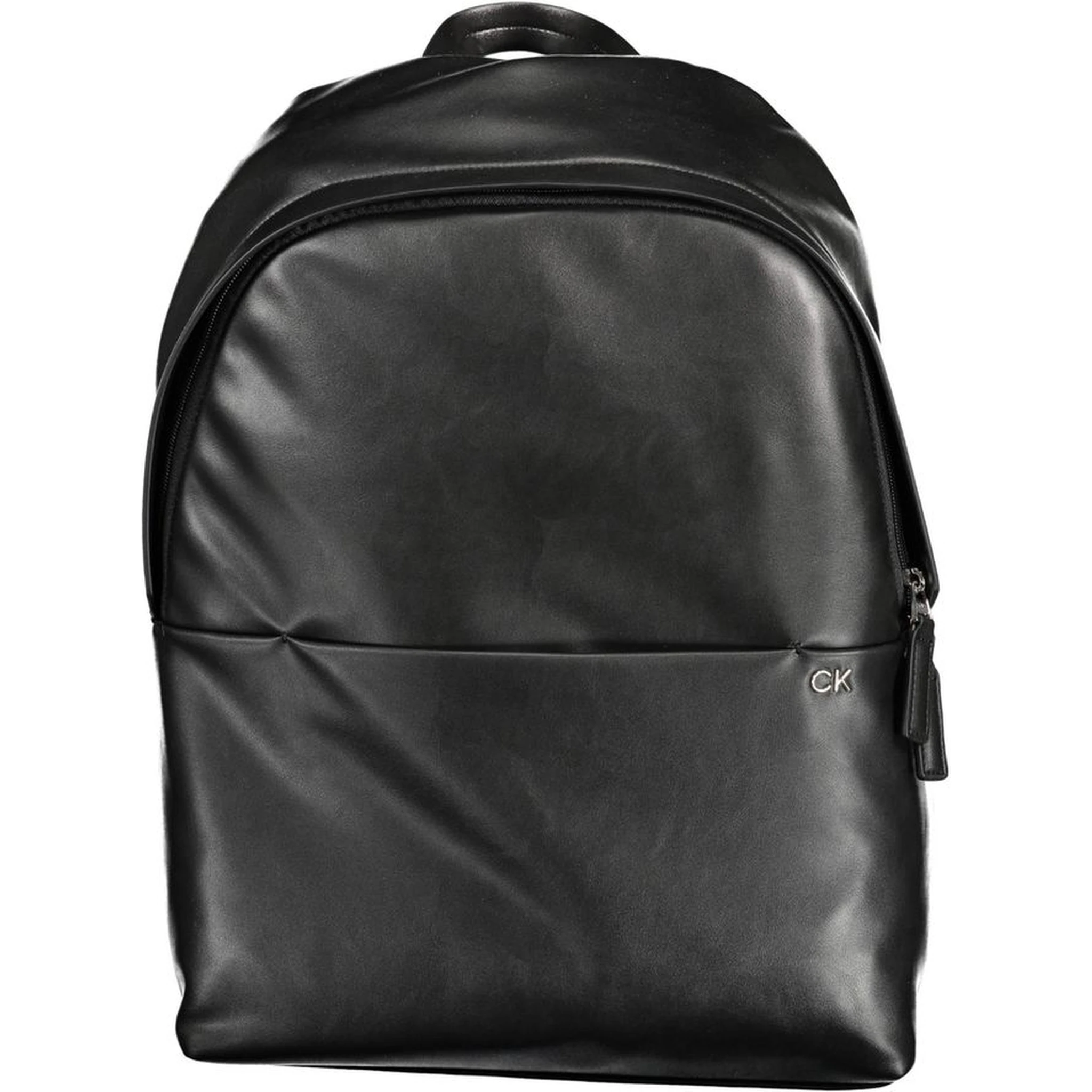 Black Polyester Backpack