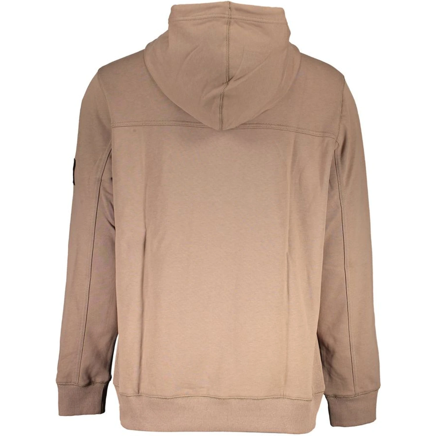 Brown Cotton Men Sweater