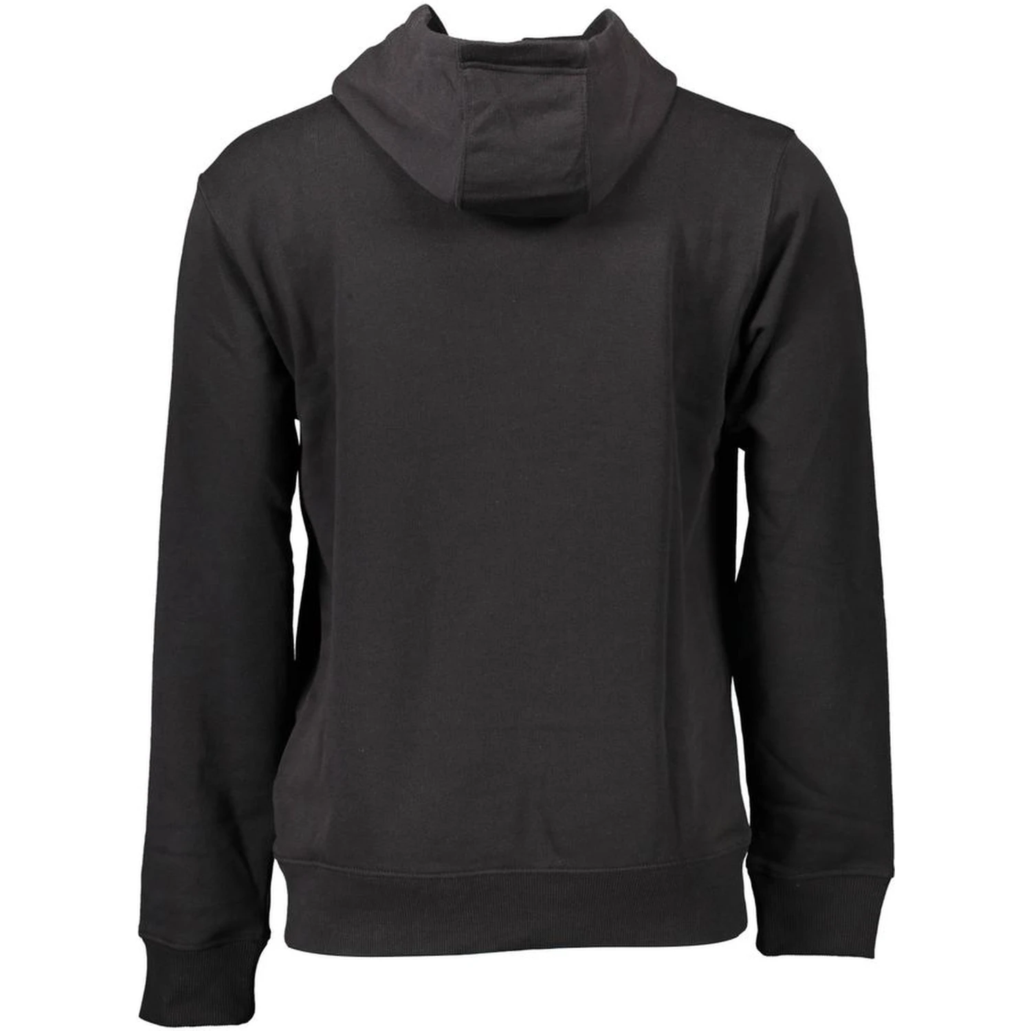 Black Cotton Men Sweater