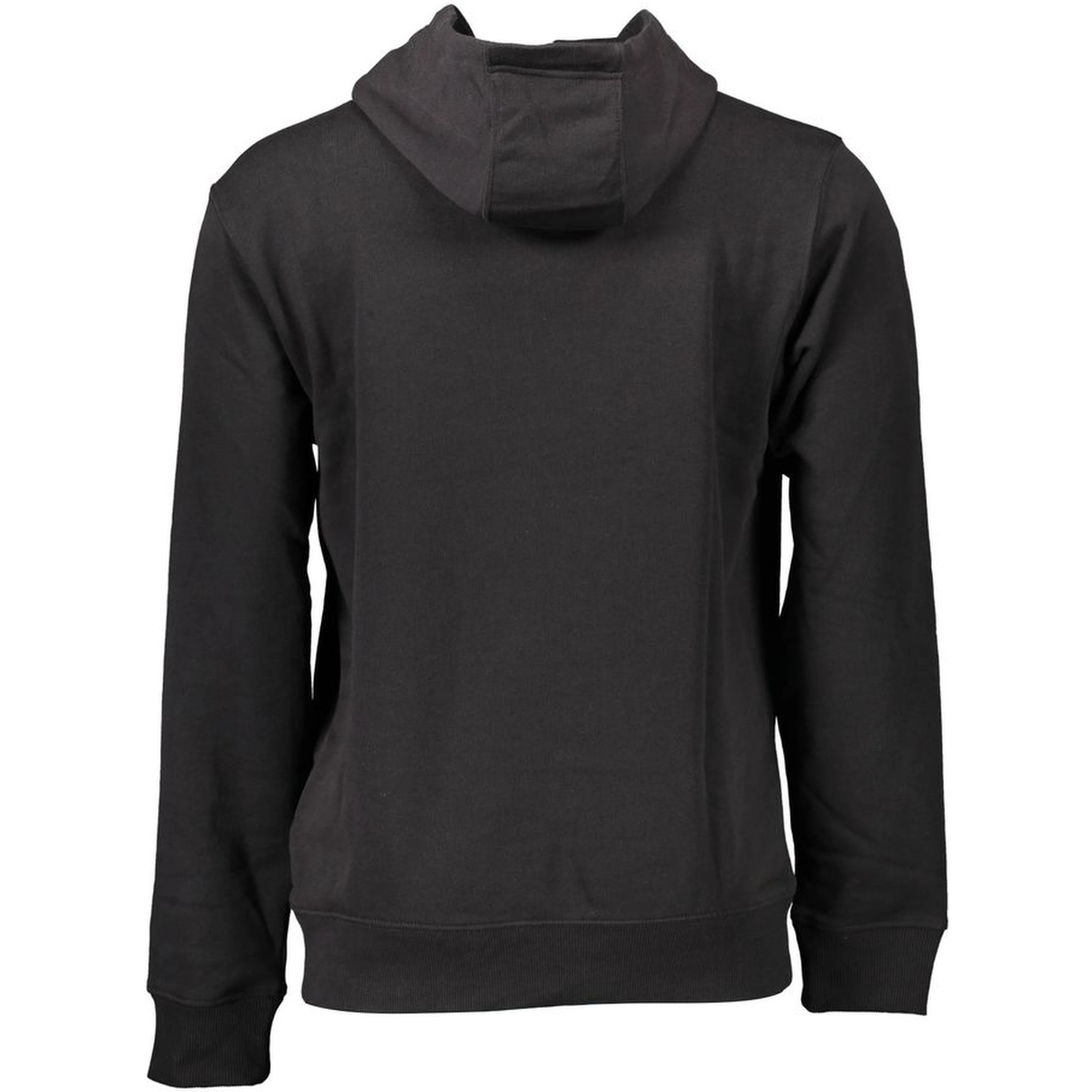 Black Cotton Men Sweater