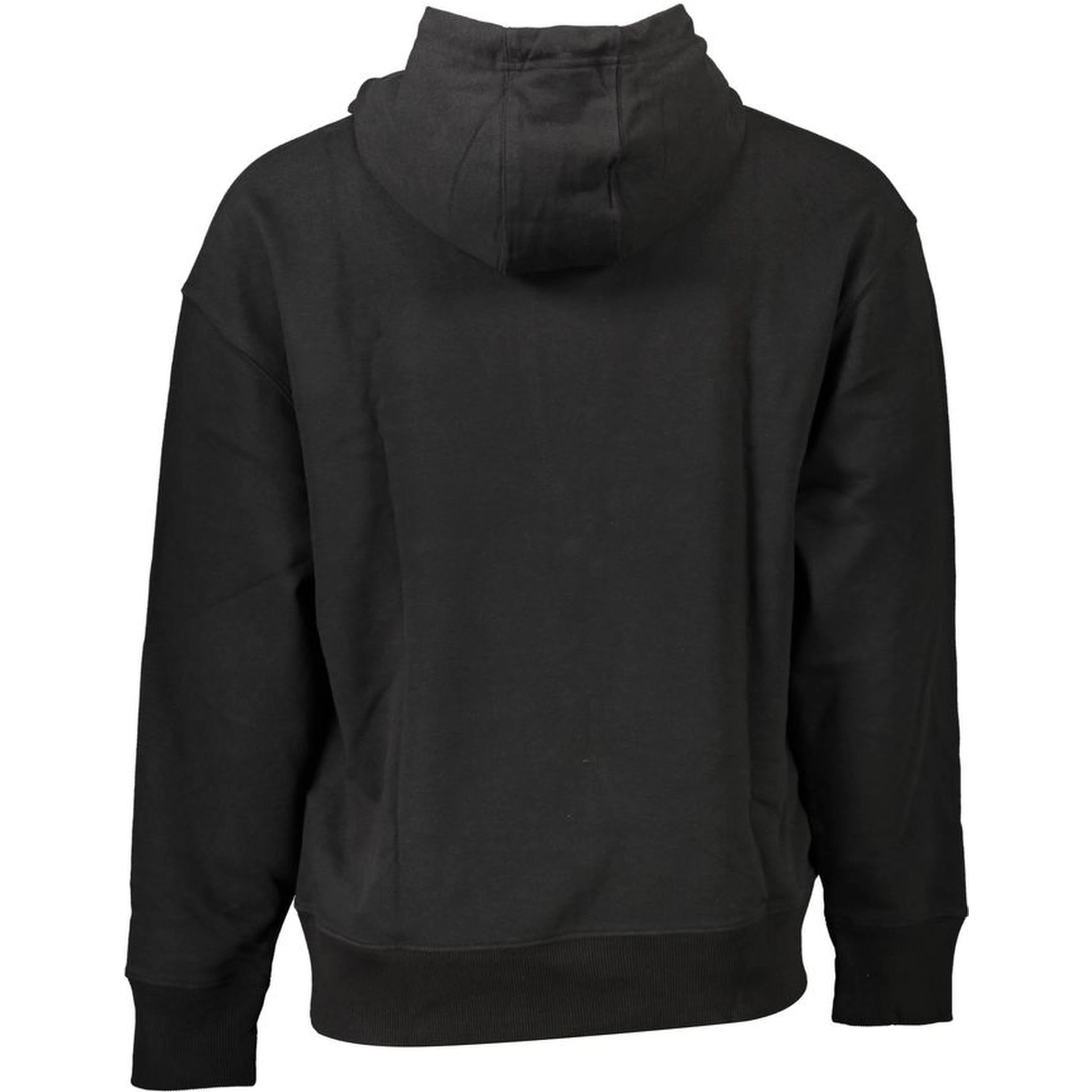 Black Cotton Men Sweater