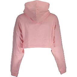 Pink Cotton Women Sweater
