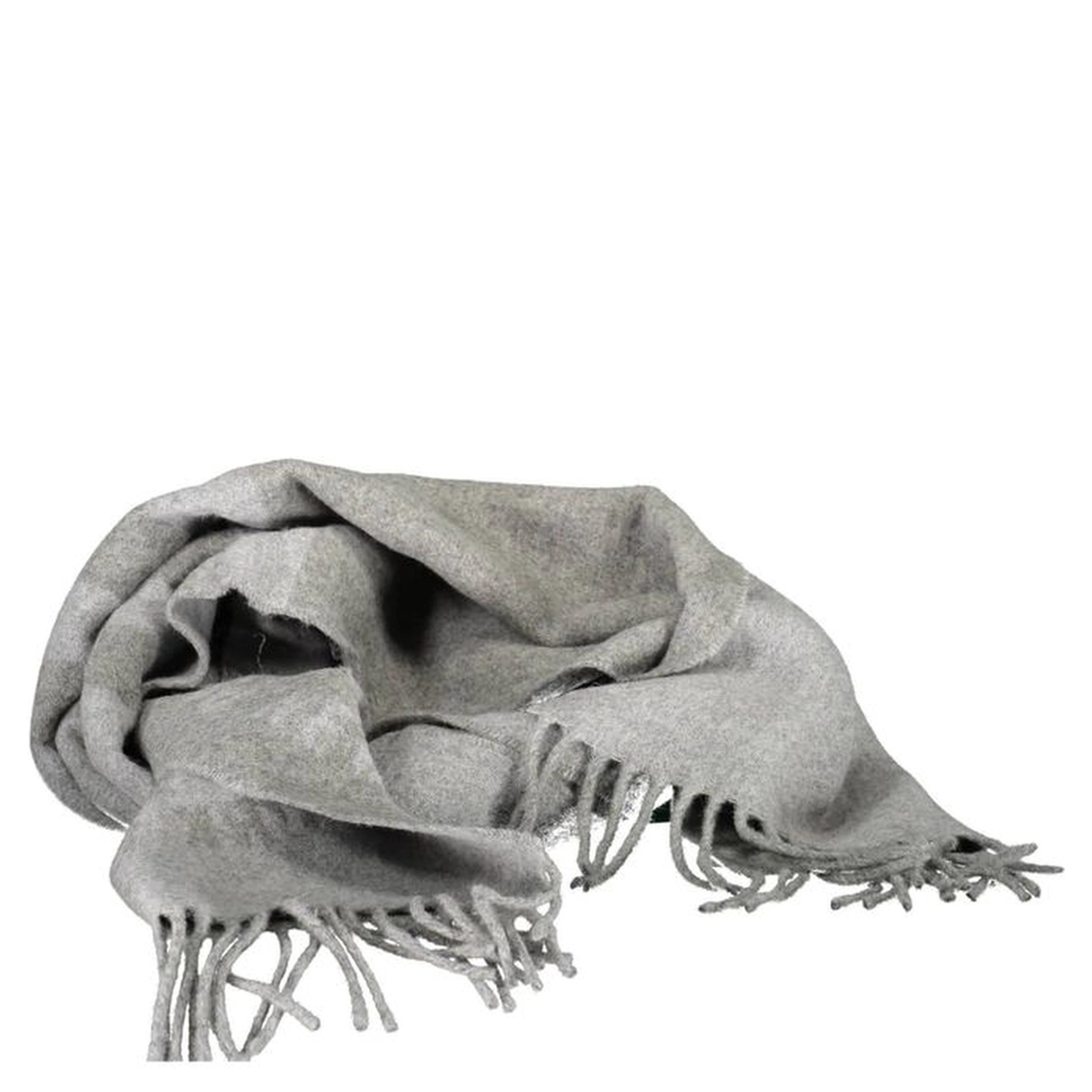 Gray Nylon Scarf