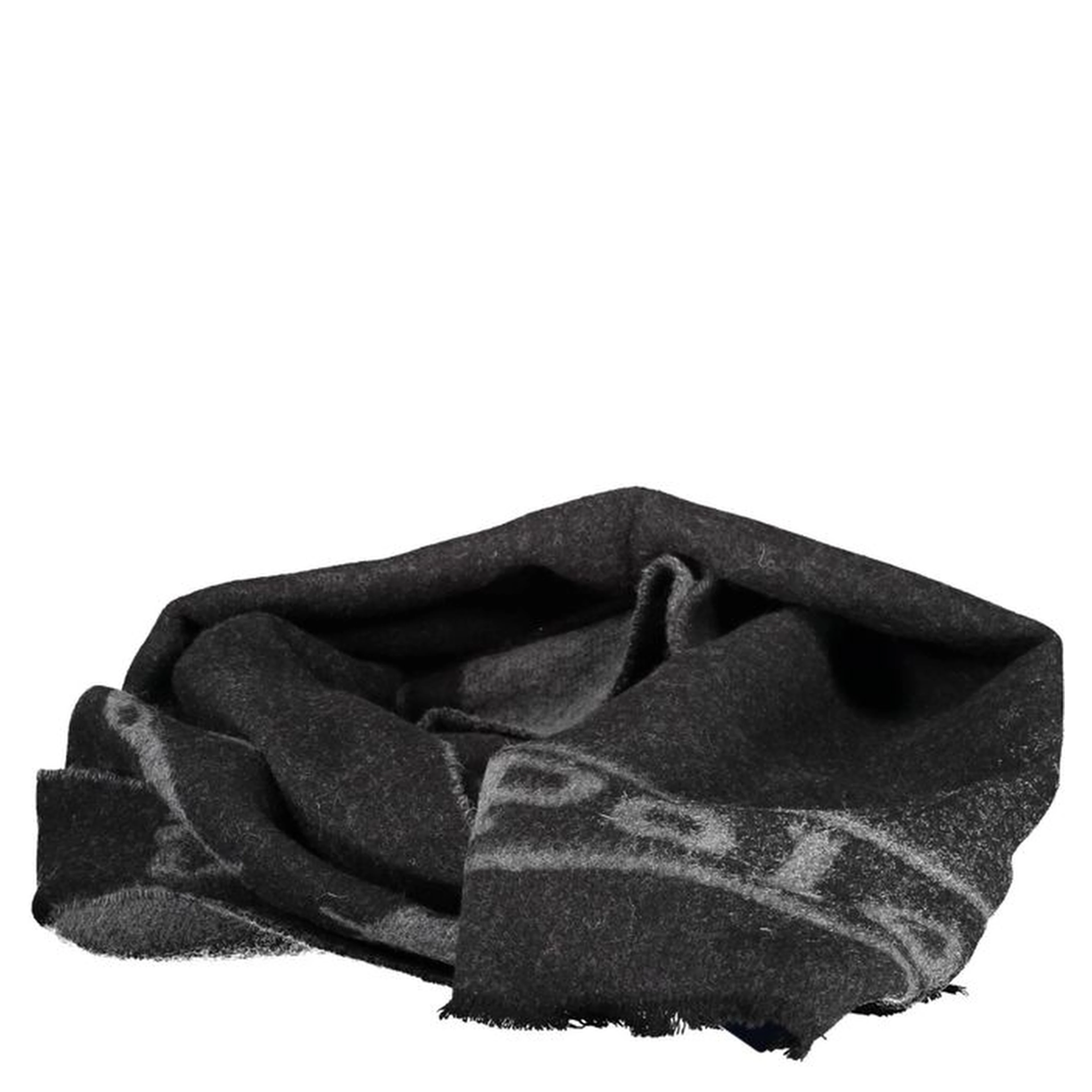 Black Nylon Scarf