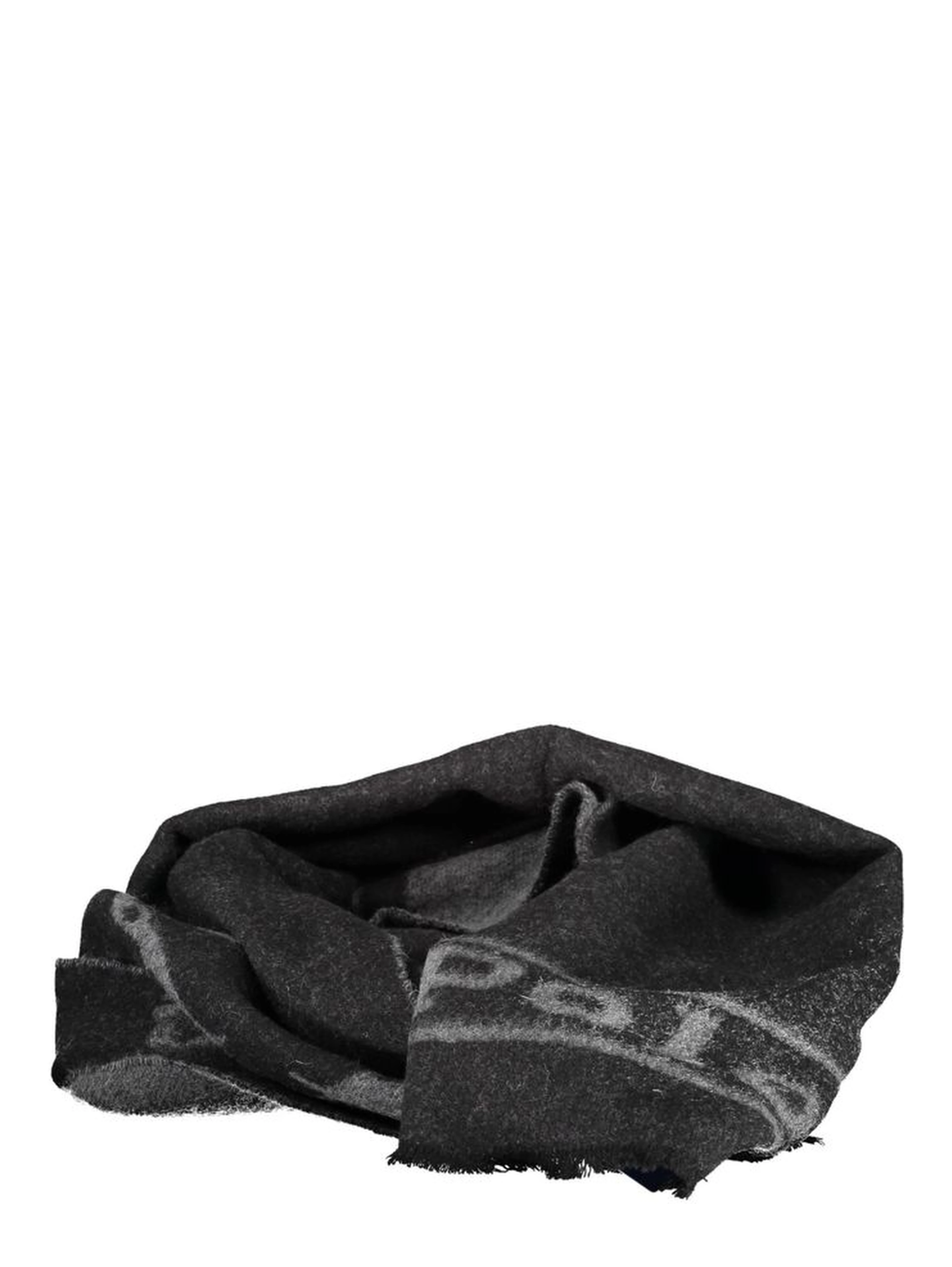 Black Nylon Scarf