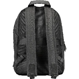 Black Polyester Backpack