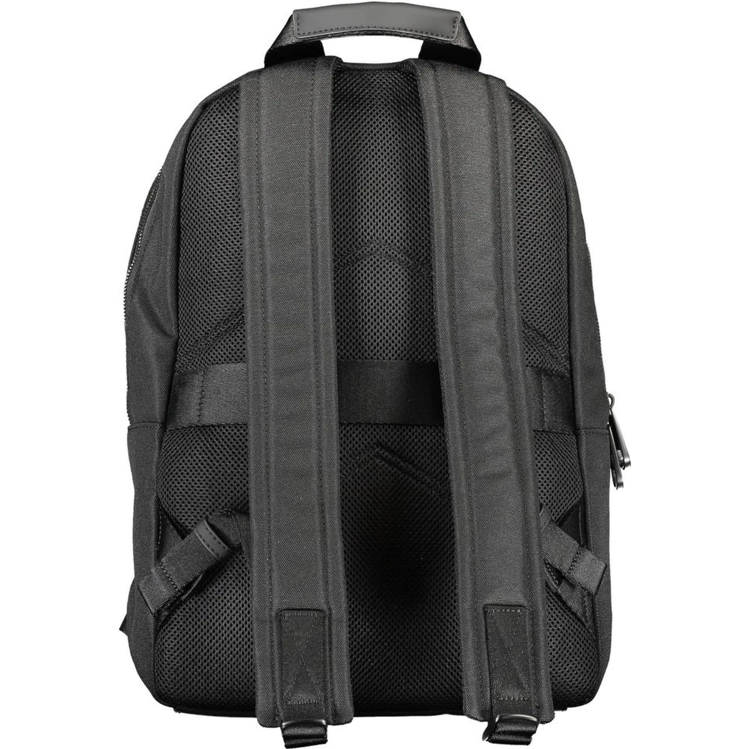 Black Polyester Backpack