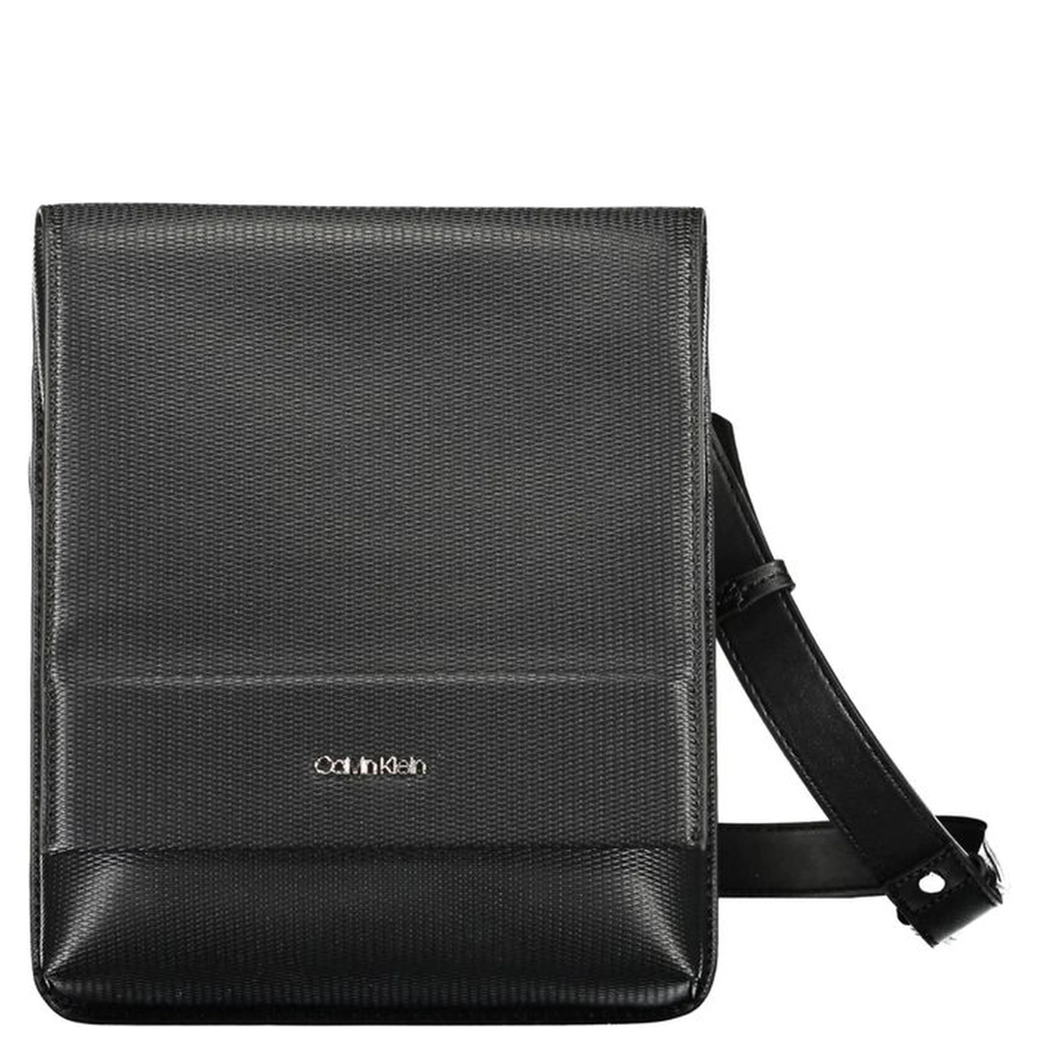 Black Polyester Shoulder Bag
