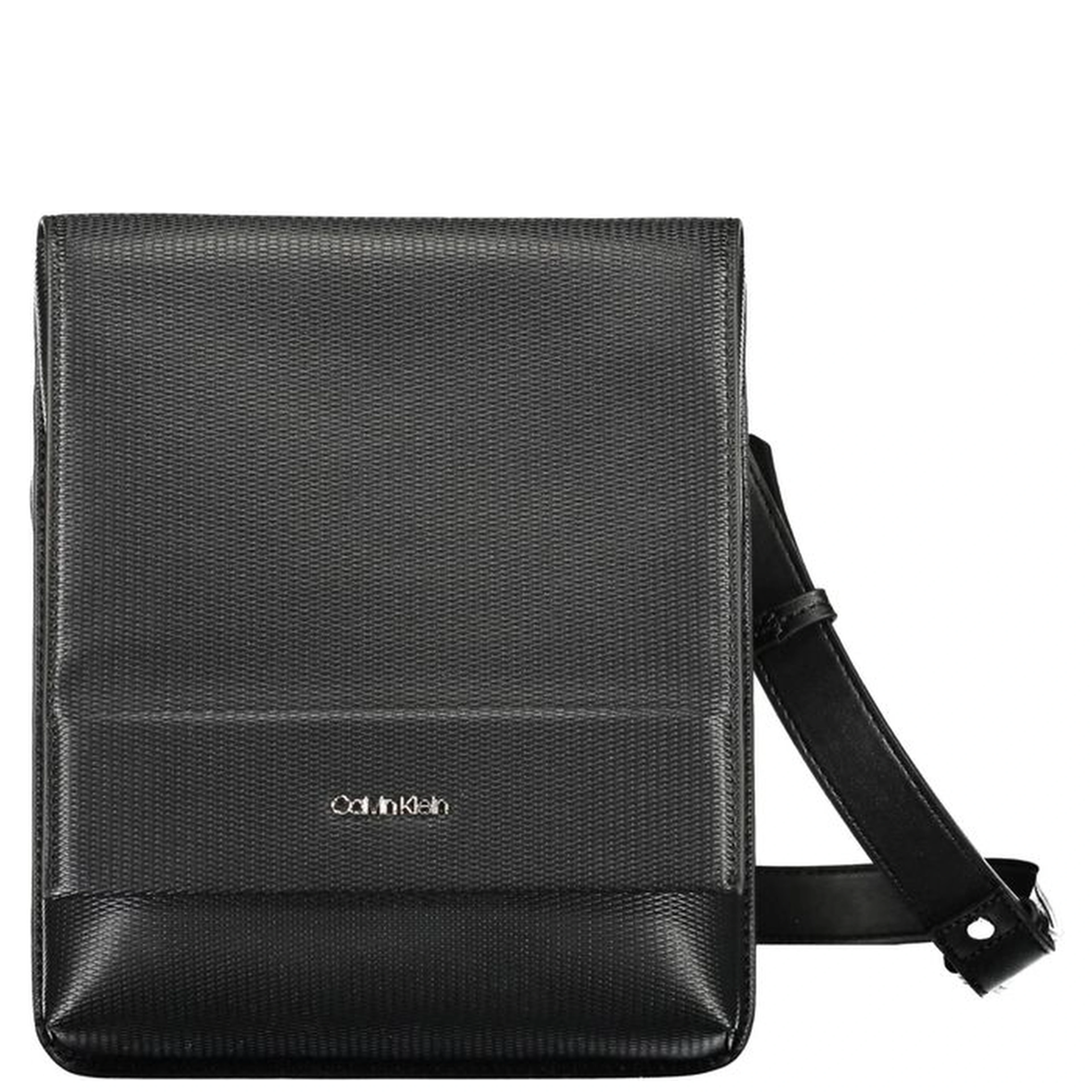 Black Polyester Shoulder Bag
