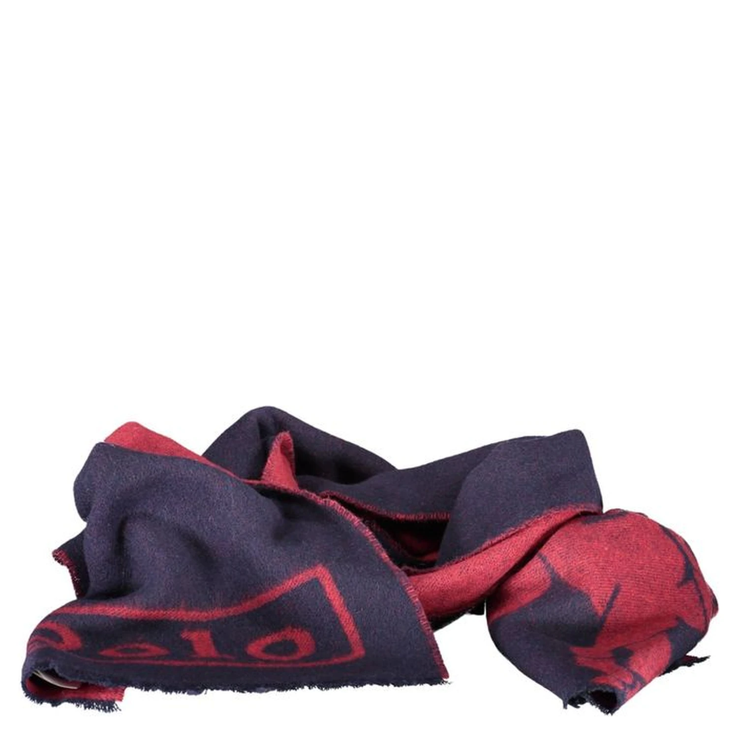 Blue Nylon Scarf