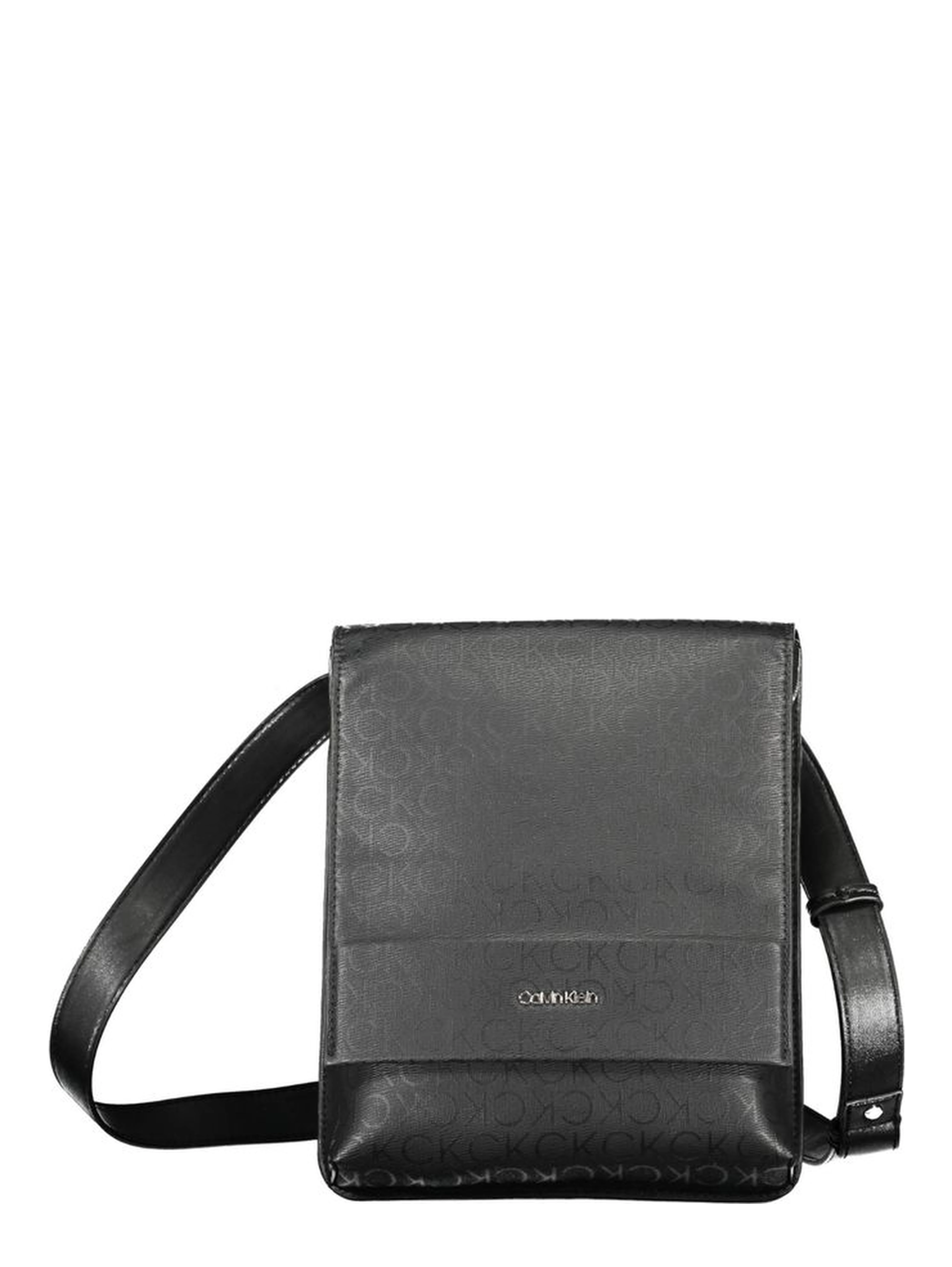 Black Polyester Shoulder Bag