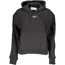Black Cotton Women Sweater