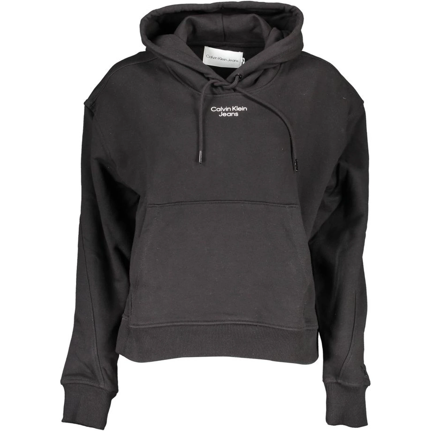 Black Cotton Women Sweater