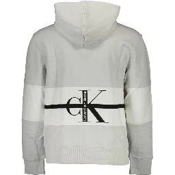 Gray Cotton Men Sweater