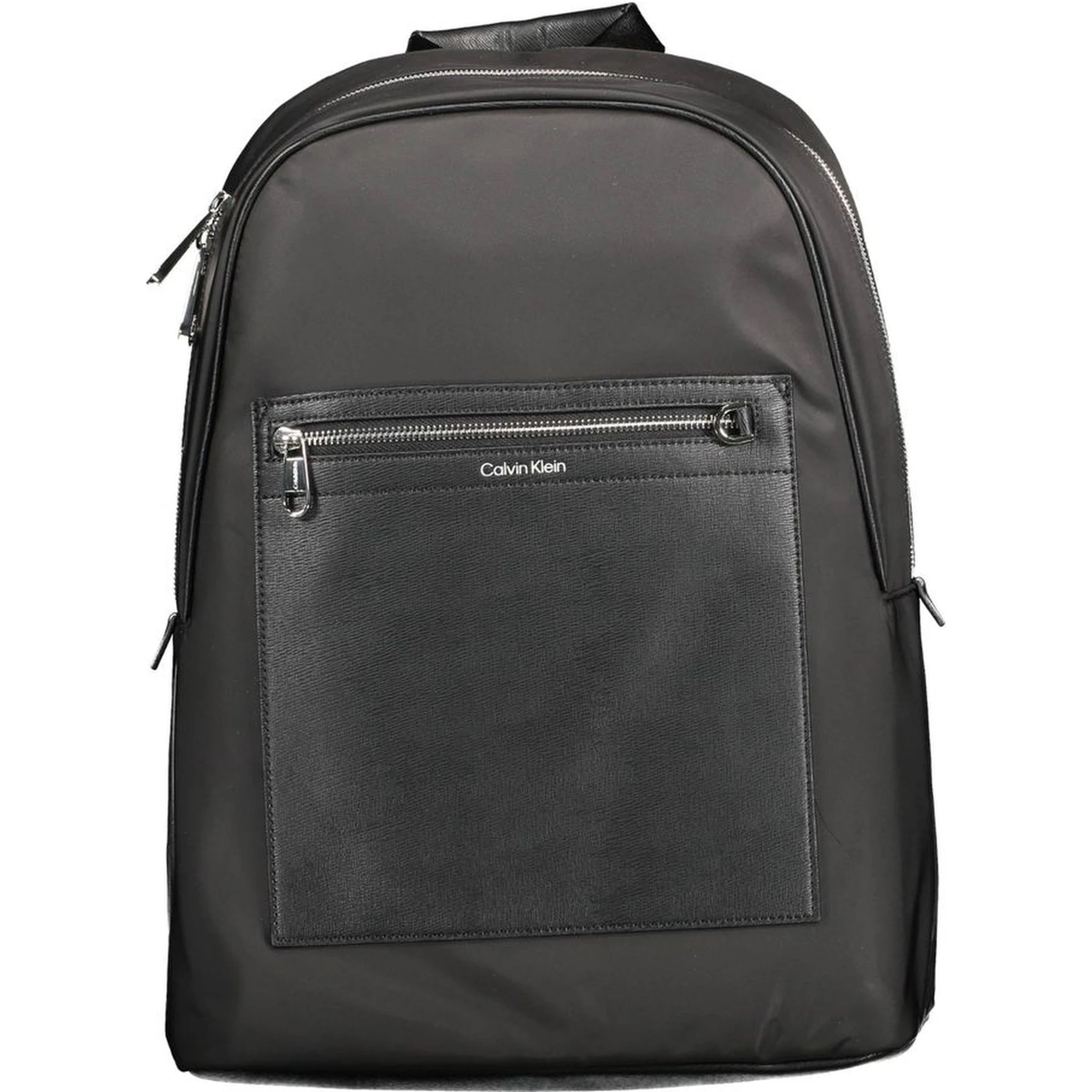 Black Polyester Backpack