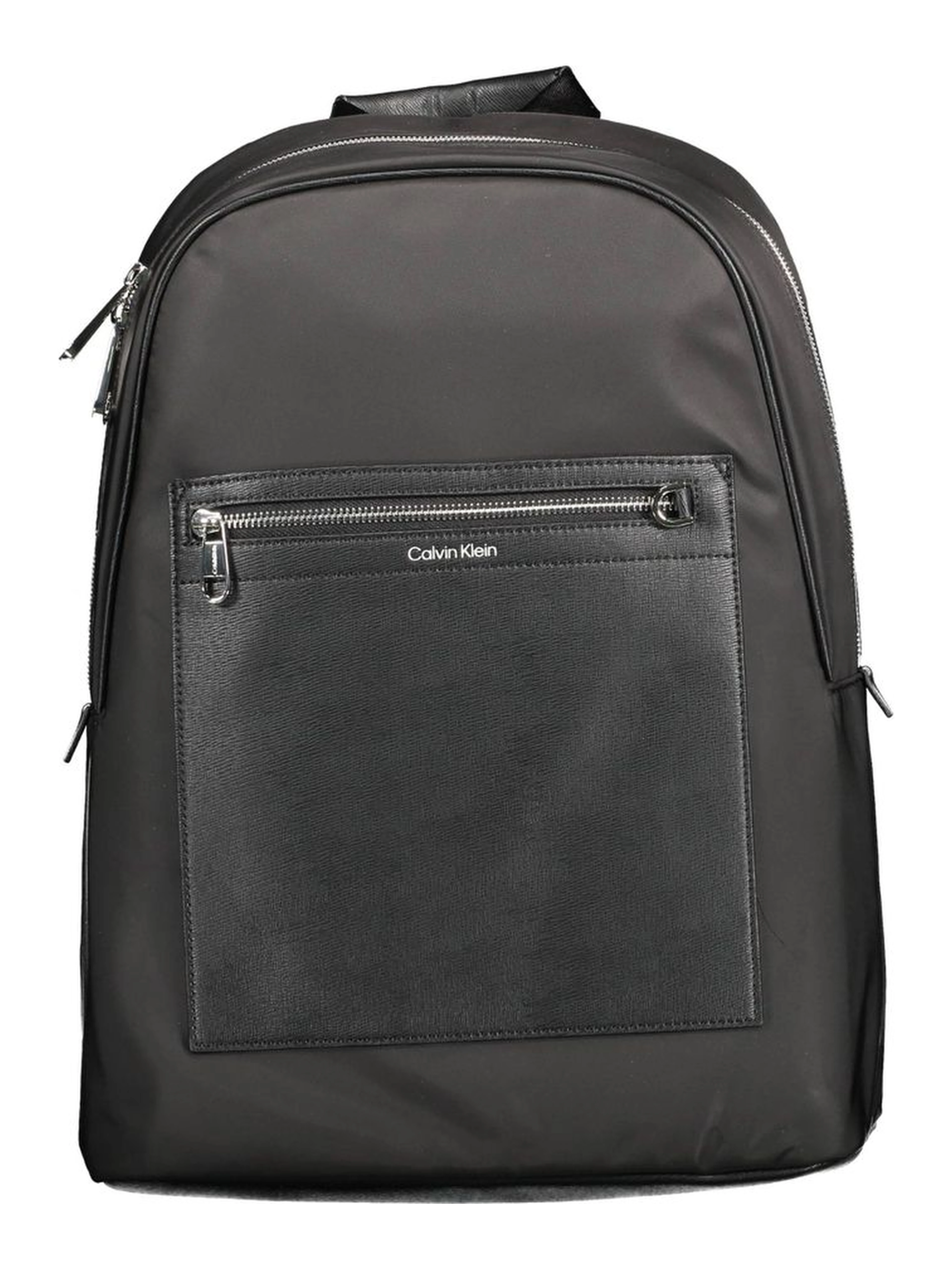 Black Polyester Backpack