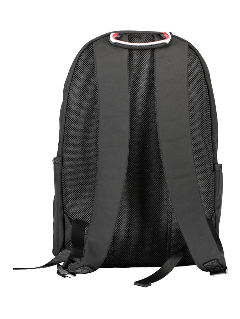 Black Polyester Backpack