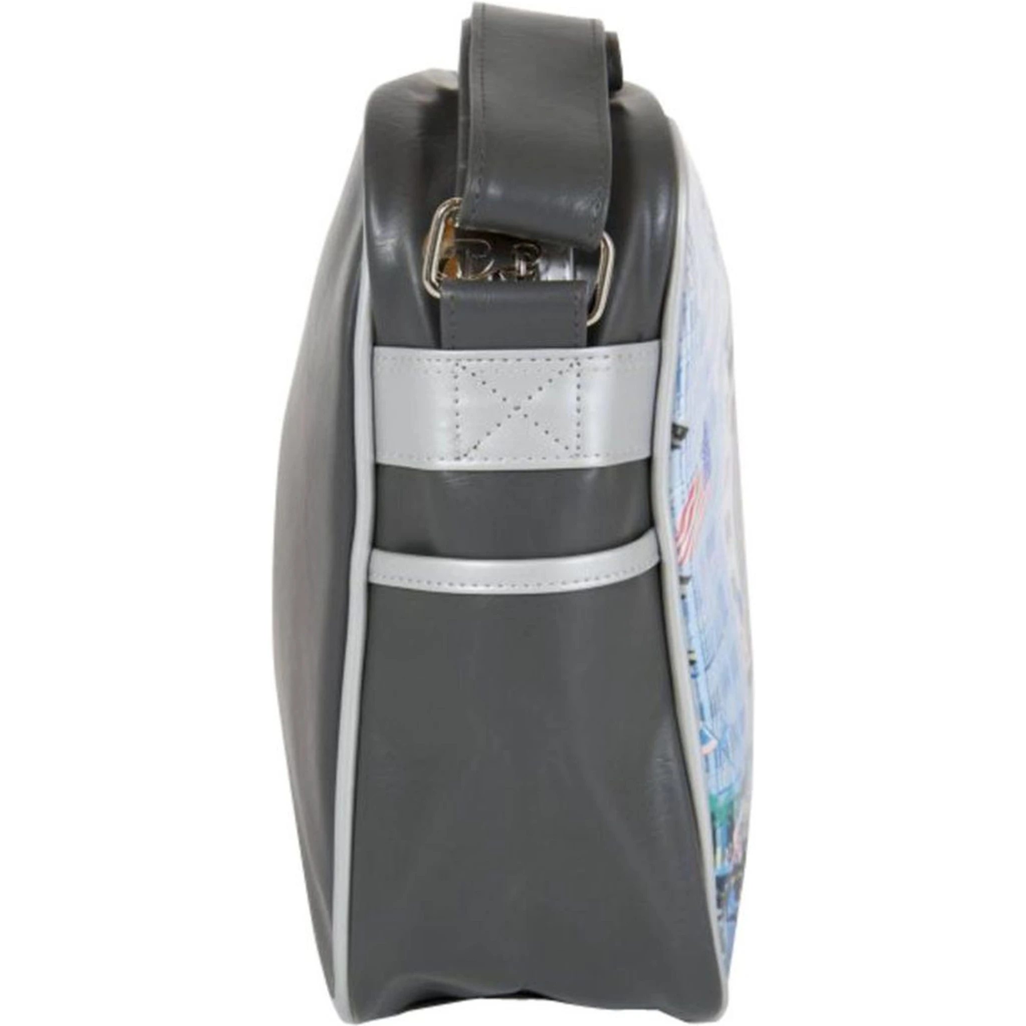Grigio Synthetic Women Bag
