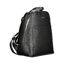 Black Polyethylene Backpack