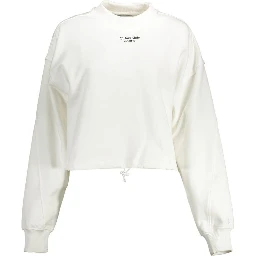 White Cotton Women Sweater