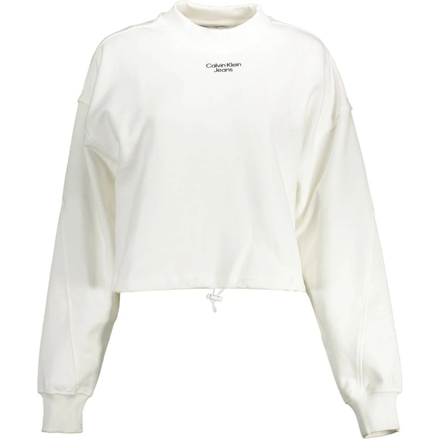 White Cotton Women Sweater