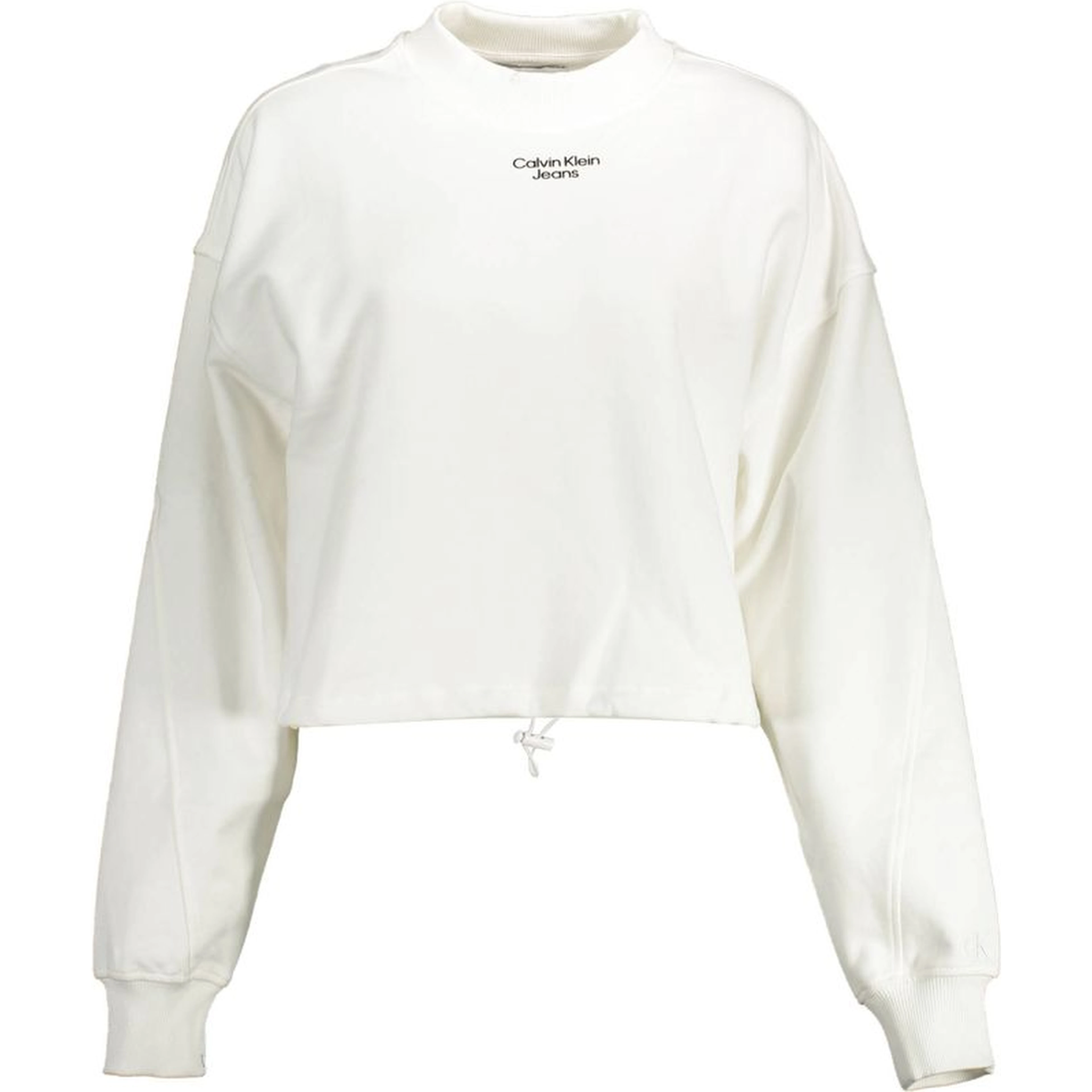 White Cotton Women Sweater
