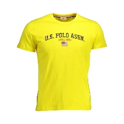 Yellow Cotton T-Shirt
